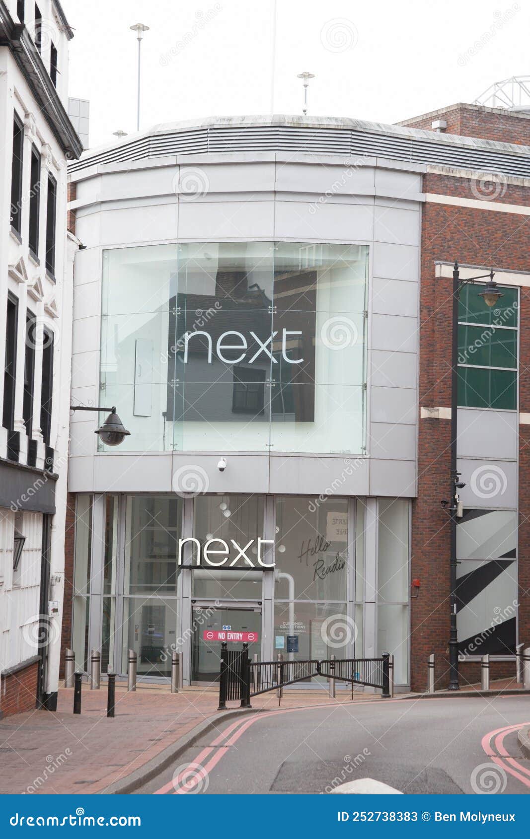 The Next Clothing Store in Reading, Berkshire in the UK Editorial Stock