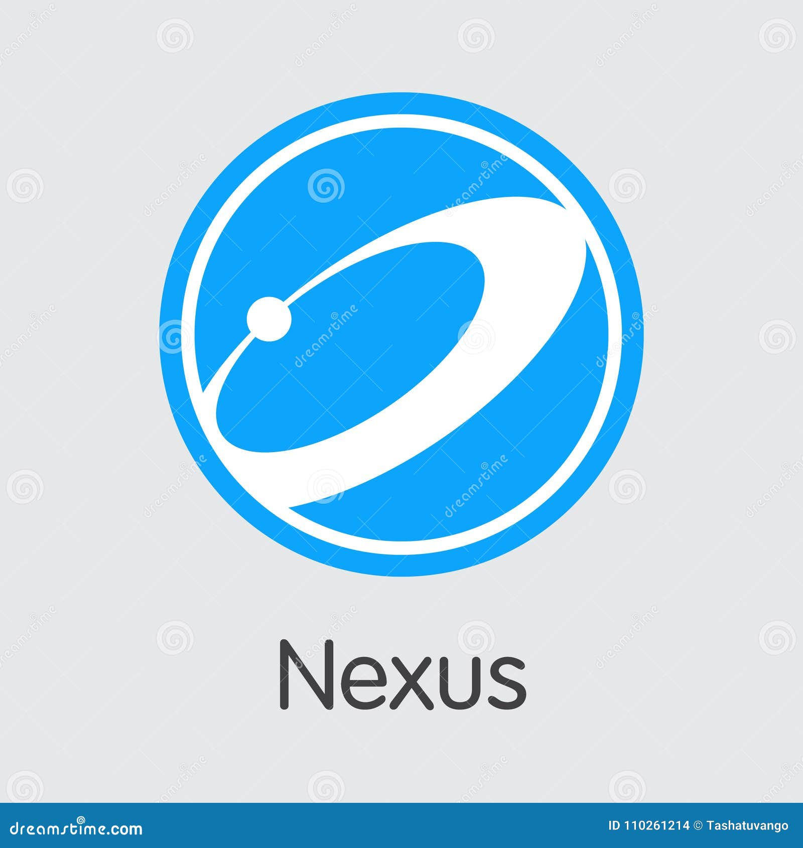 nexus digital currency -  trading sign.