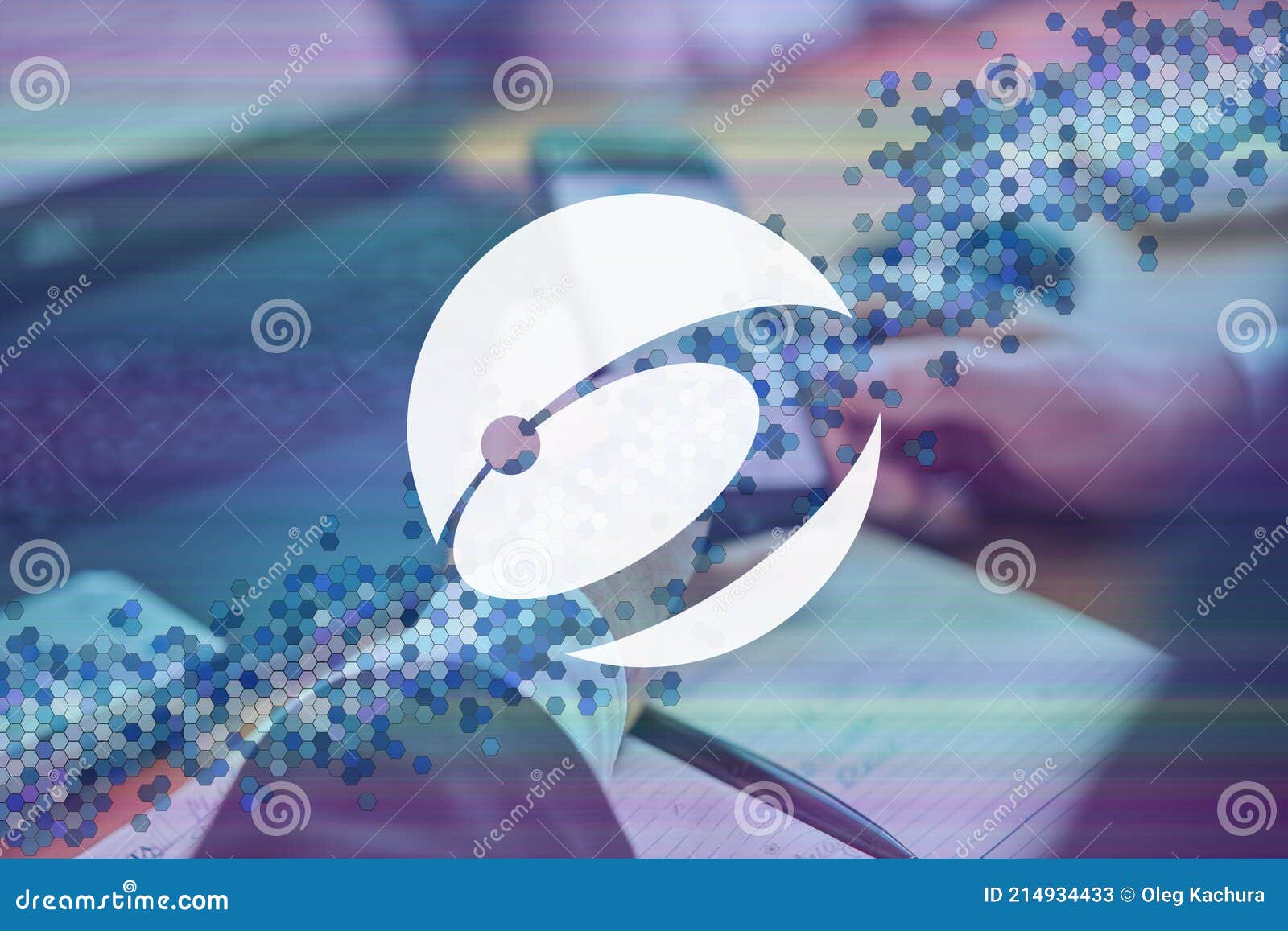 nexus, nxs cryptocurrency sign. business person, trader, investor, analyst using mobile phone app analytics to analyze