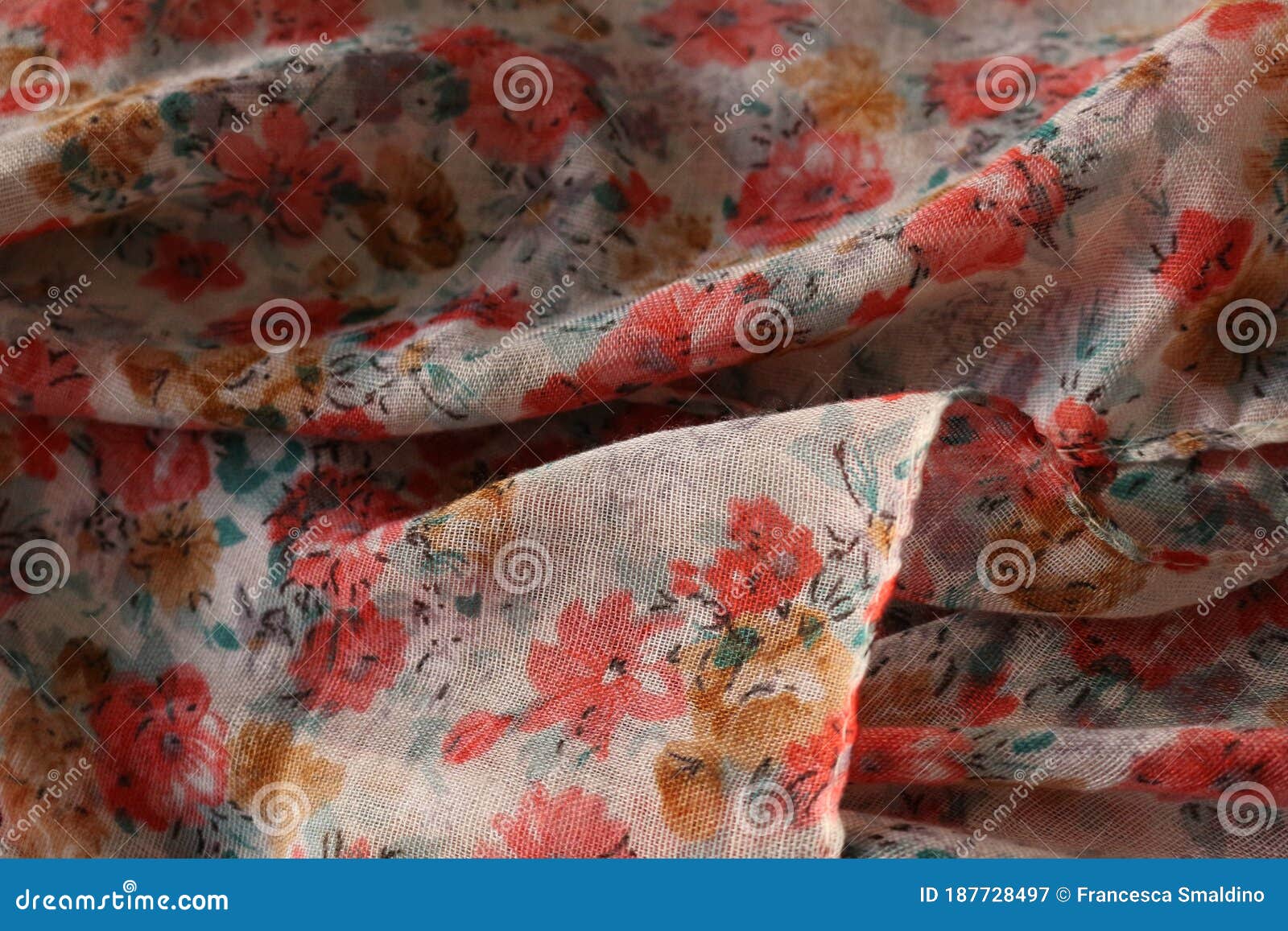 fabric decorated with fantasy s, texture