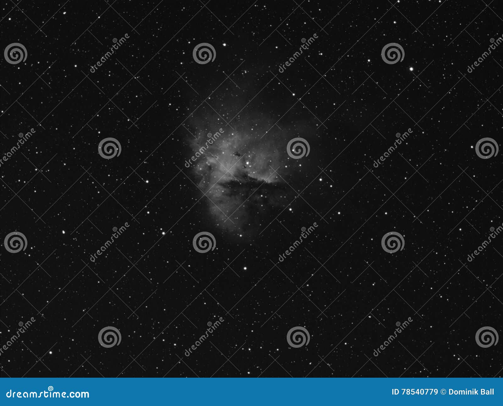 ngc281 pacman nebula ha-alpha