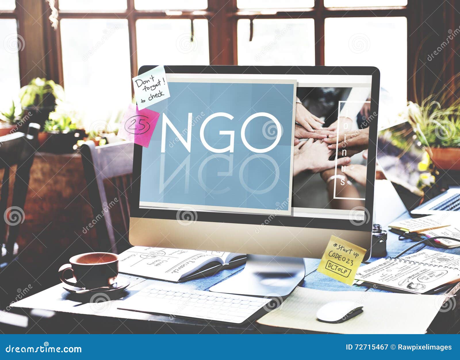 ngo contribution corporate foundation nonprofit concept