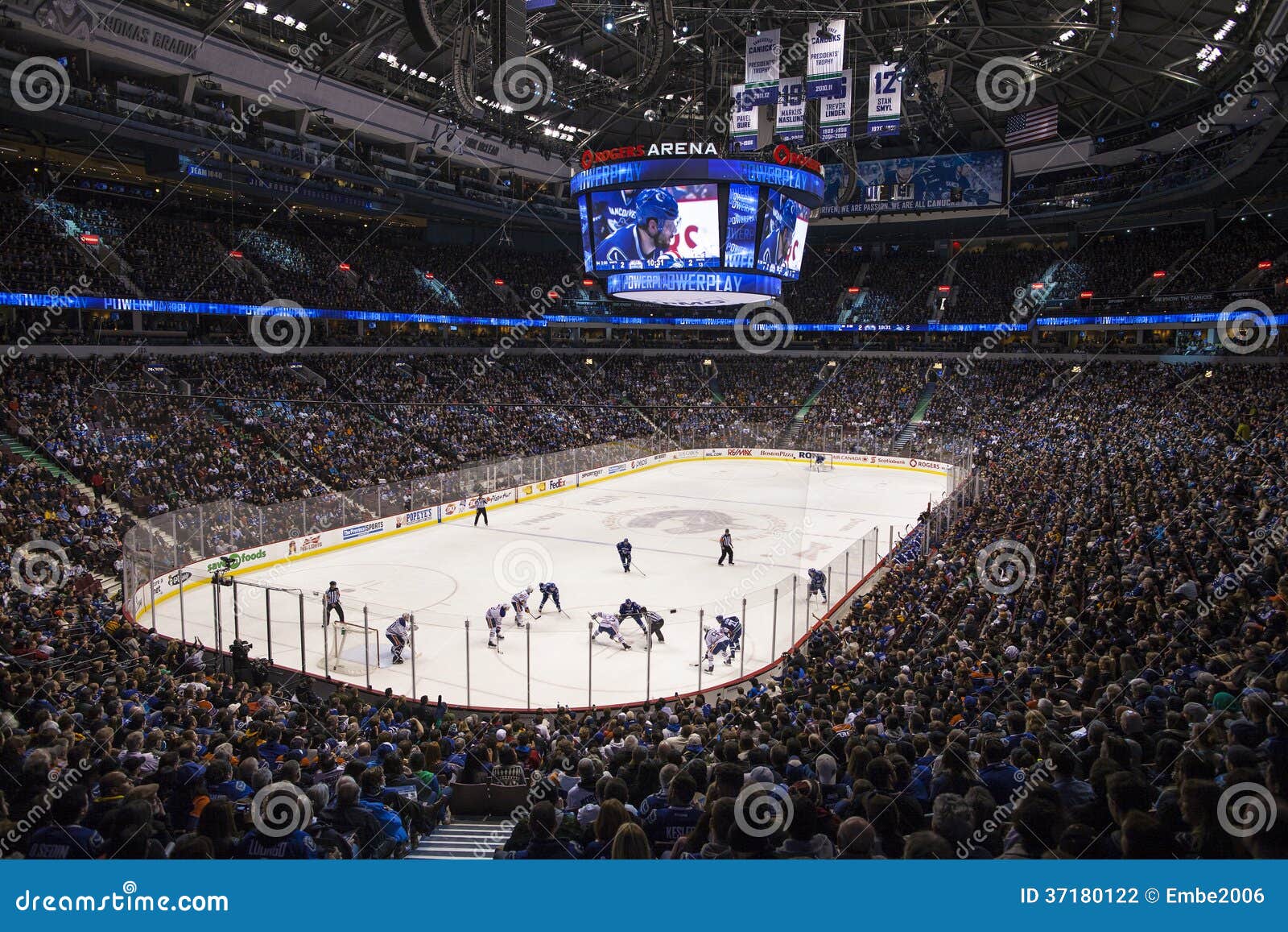 Vancouver Canucks NHL hockey team practice at Rogers Arena in Vancouver,  March 13, 2012. Canucks will face Phoenix Coyotes Wednesday, March 14 Stock  Photo - Alamy