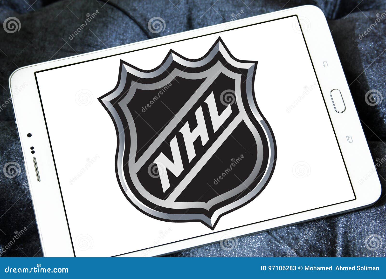 Hockey national league logo hi-res stock photography and images