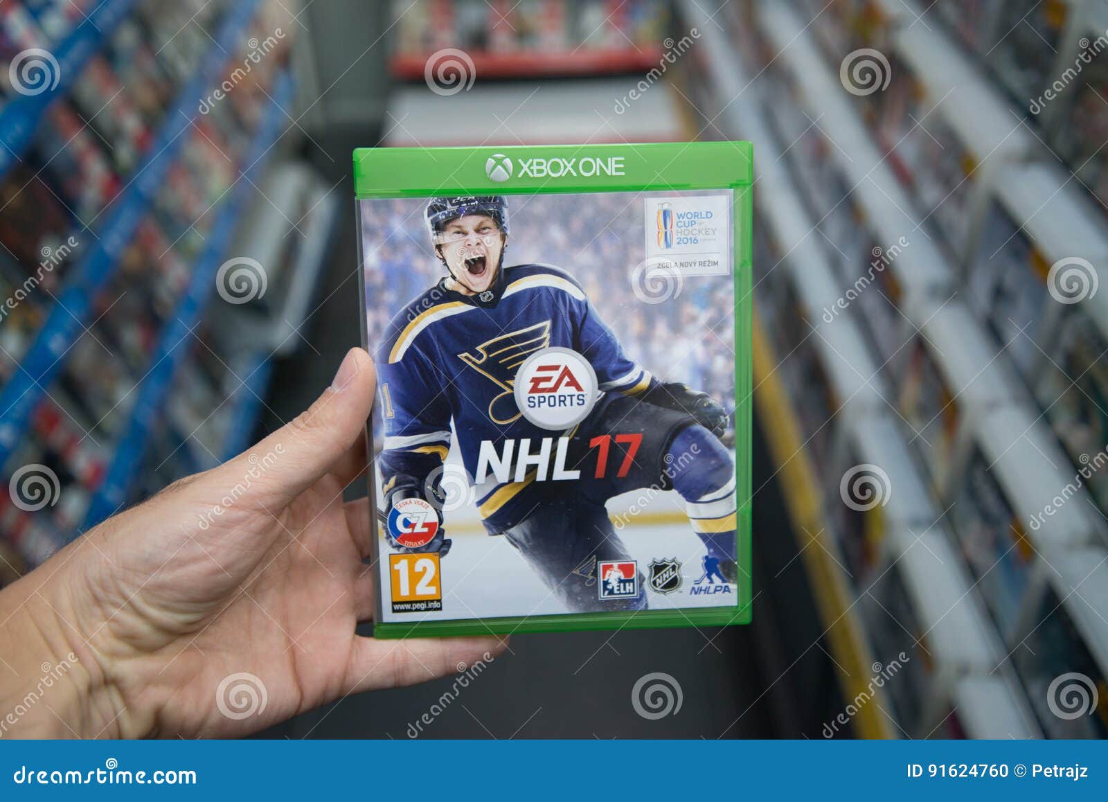 NHL 17 Videogame on XBOX One Editorial Image