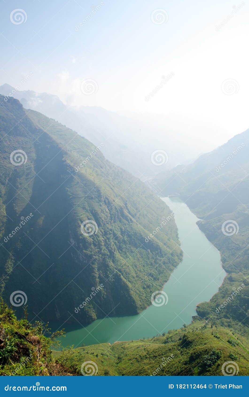 nho que river in ha giang - vietnam