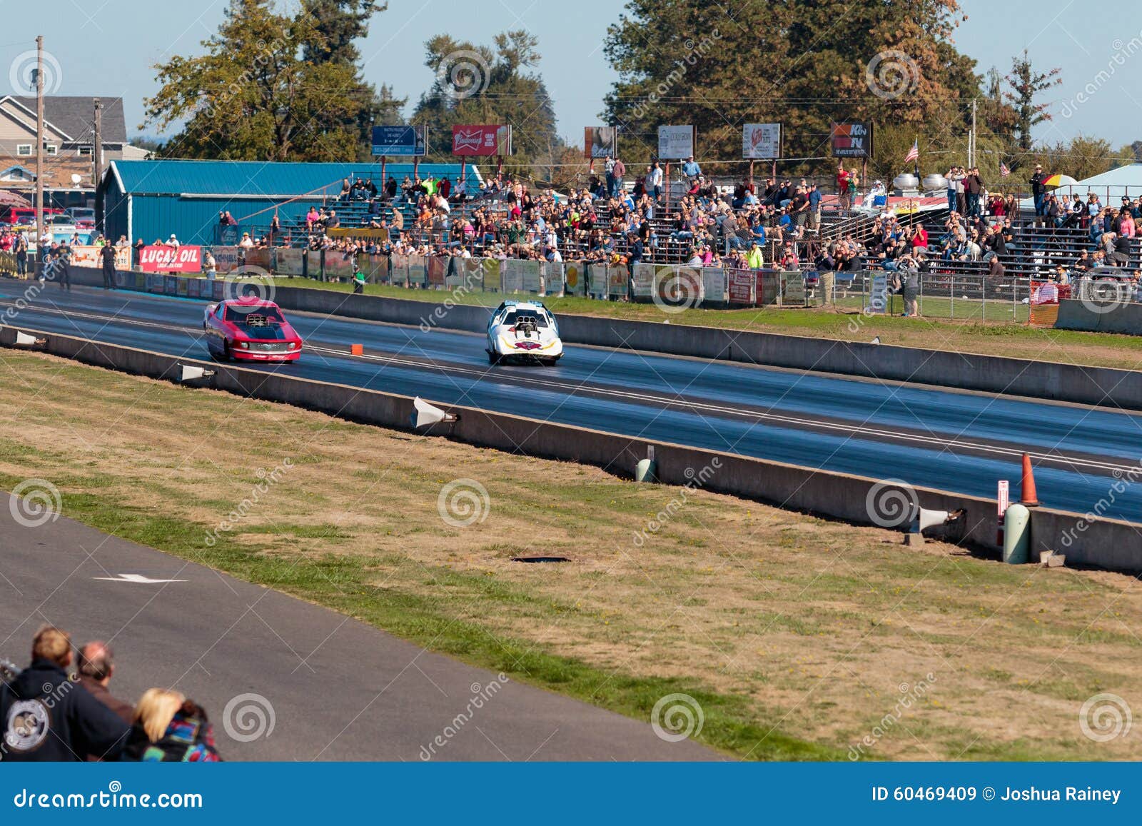 NHRA 30th Annual Fall Classic at the Woodburn Dragstrip Editorial Stock