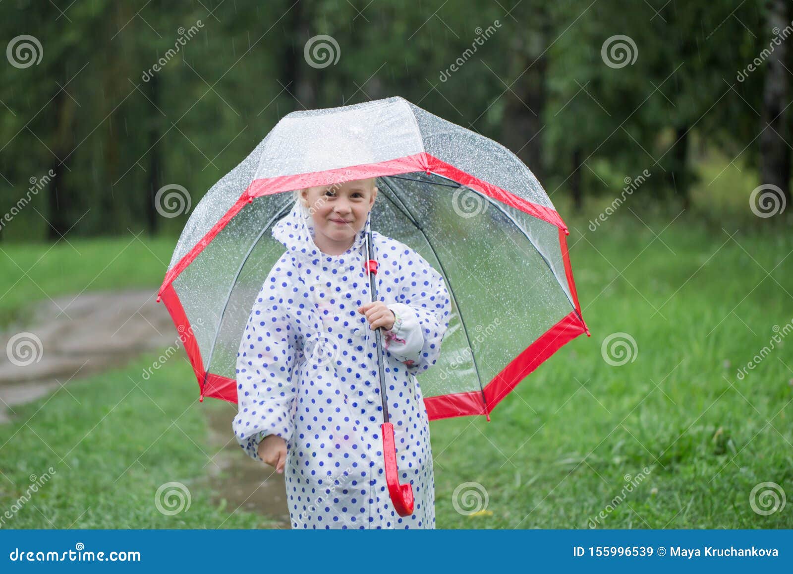 paraguas niña