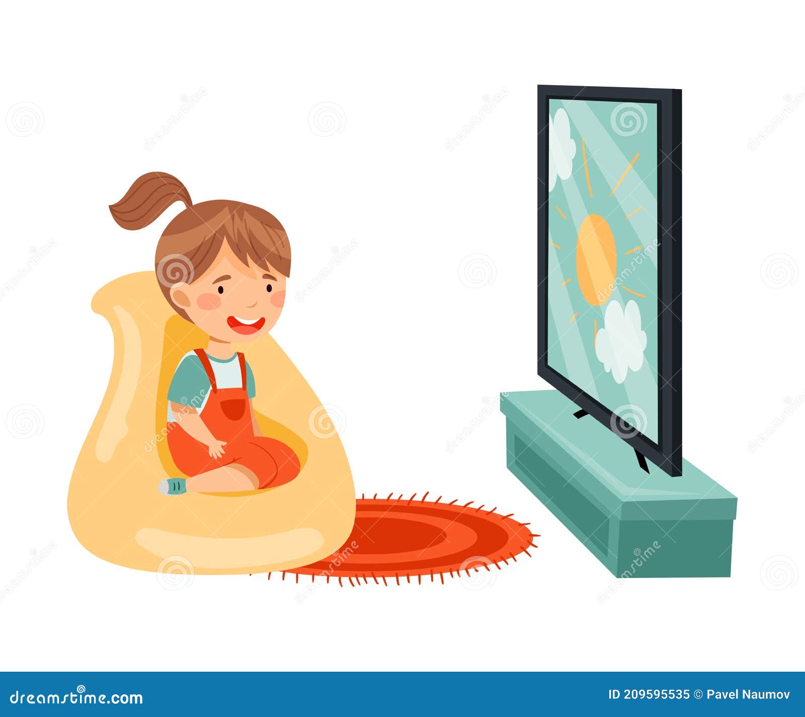 Niñita Sentada En Sillón Viendo Una Película De Dibujos Animados En La Ilustración Vectorial De La Televisión Ilustración del Vector - Ilustración de arte, joven: 209595535 Niñita Sentada En Sillón Viendo Una Película De Dibujos Animados En La Ilustración Vectorial De La Televisión Ilustración del Vector - Ilustración de arte, joven: 209595535