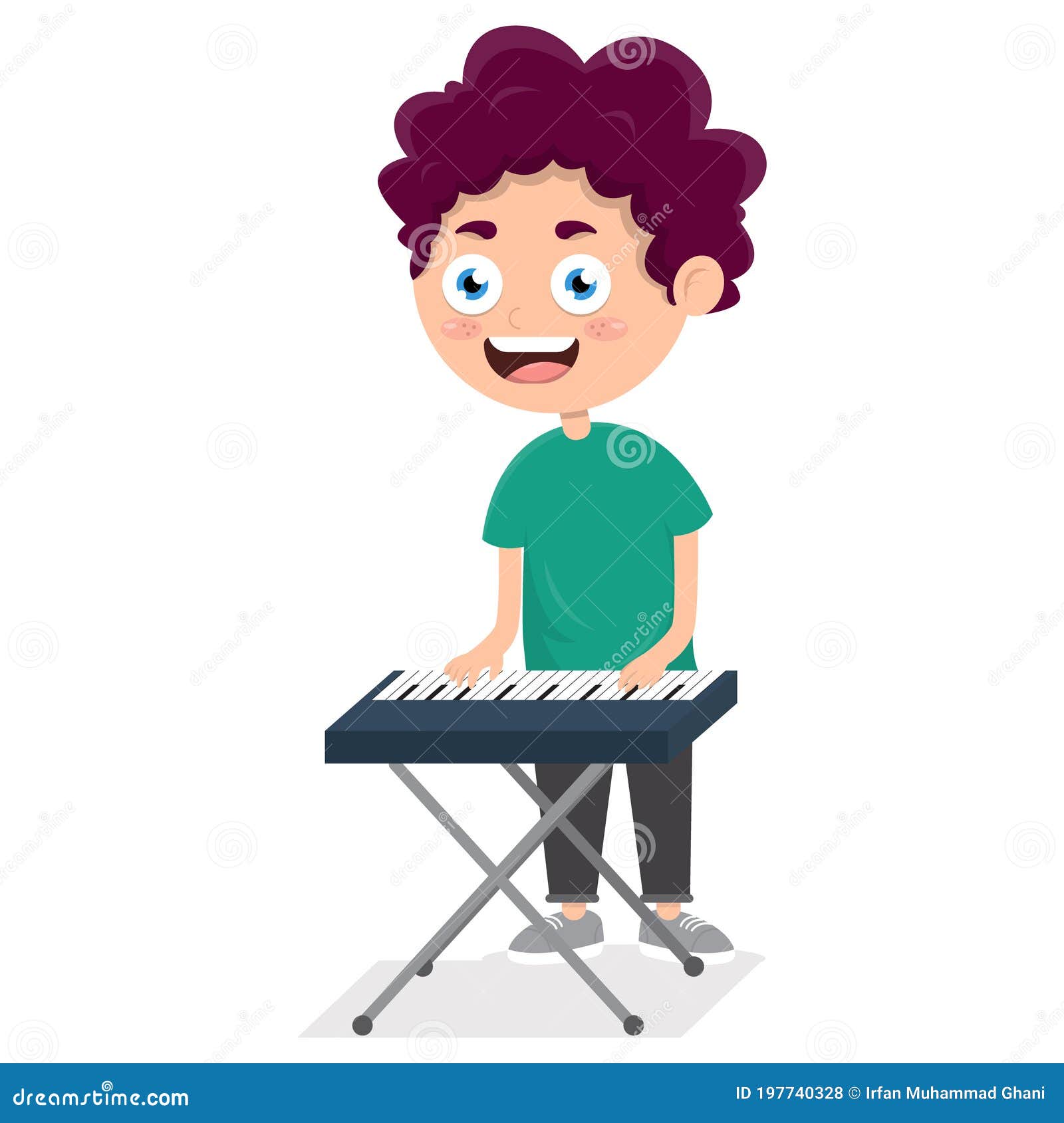 Niñito Tocando Piano Joven Pianista En Actuación Dibujos Animados  Vectoriales Sobre Fondo Blanco Ilustración del Vector - Ilustración de  gente, muchacho: 197740328