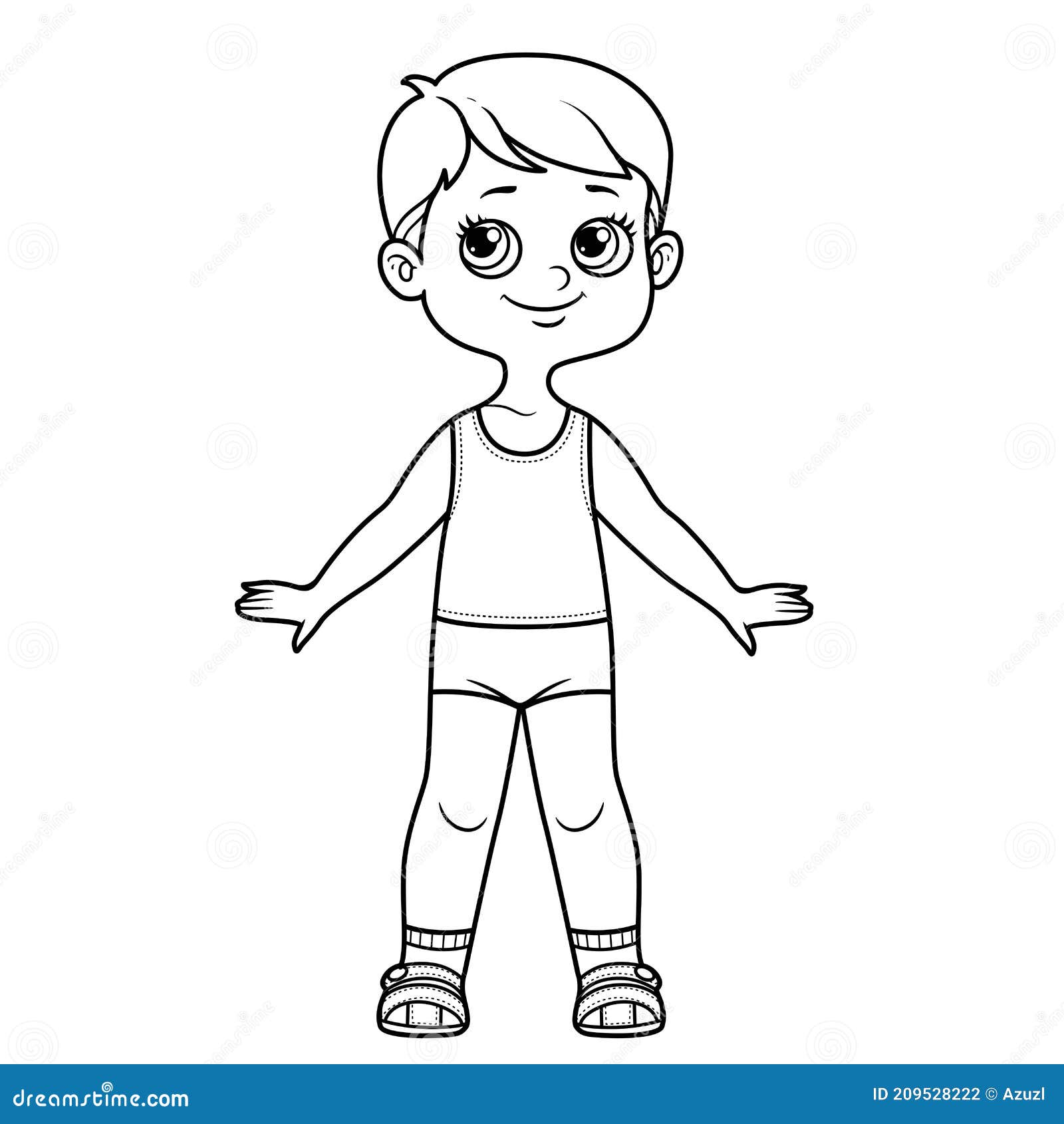 Niño De Caricatura Vestido Con Ropa Interior Delinea Para Colorear Sobre Un Fondo Blanco Ilustración del Vector - Ilustración de vestido, divertido: 209528222 Niño De Caricatura Vestido Con Ropa Interior Delinea Para Colorear Sobre Un Fondo Blanco Ilustración del Vector - Ilustración de vestido, divertido: 209528222