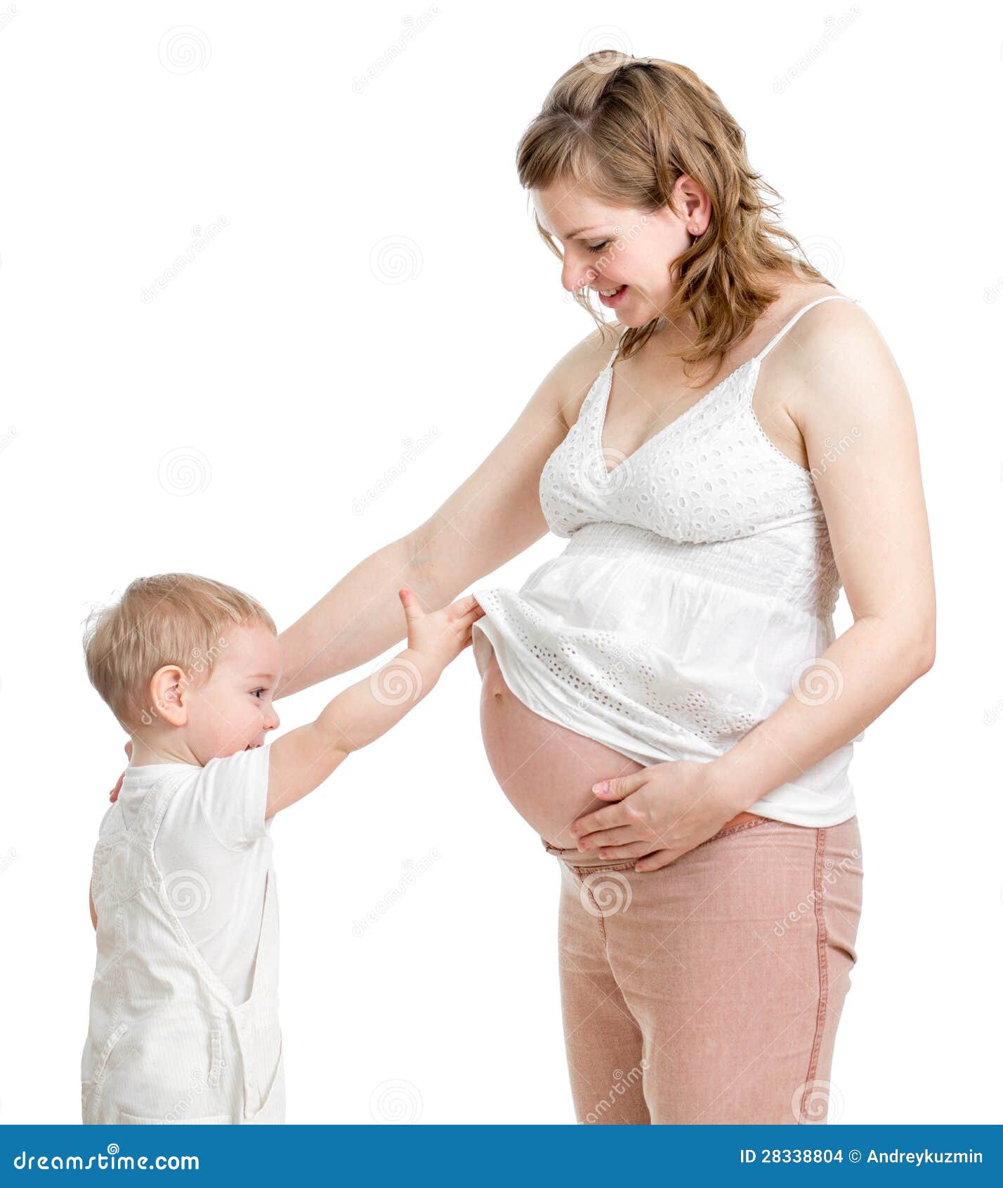 Потрогал киску мамы. Покажи беременных.
