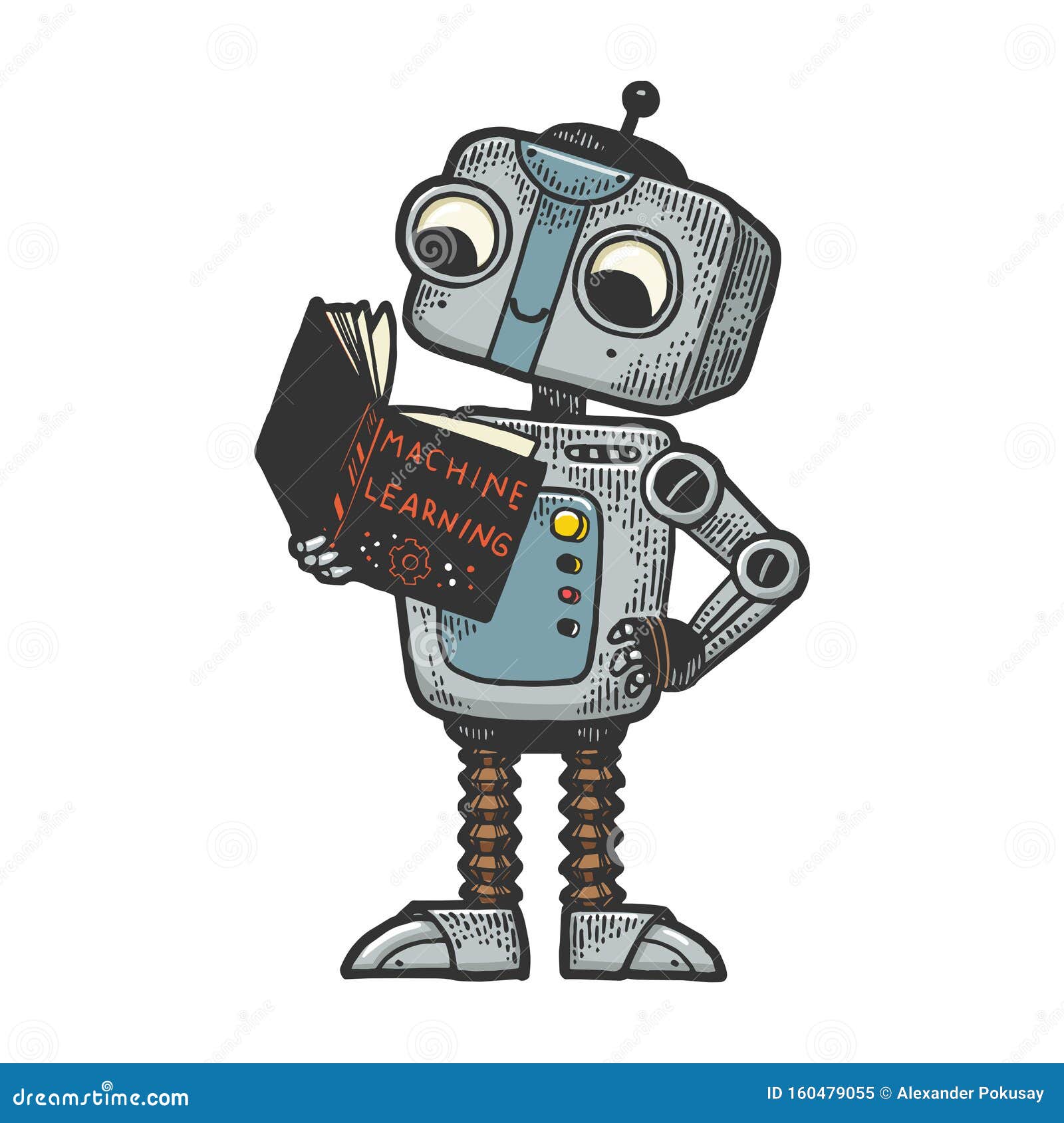 Niño Robot Con Vector De Dibujo De Libro Ilustración del Vector - Ilustración de vector, tinta: 160479055 Niño Robot Con Vector De Dibujo De Libro Ilustración del Vector - Ilustración de vector, tinta: 160479055