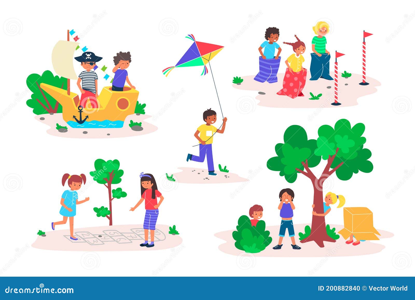 Niños Jugar Juegos Al Aire Libre Vectorial Ilustración Set Dibujos Animados Planas Feliz Infancia Tiempo De Juego Colección Con Ni Ilustración del Vector - Ilustración de feliz, cabritos: 200882840 Niños Jugar Juegos Al Aire Libre Vectorial Ilustración Set Dibujos Animados Planas Feliz Infancia Tiempo De Juego Colección Con Ni Ilustración del Vector - Ilustración de feliz, cabritos: 200882840