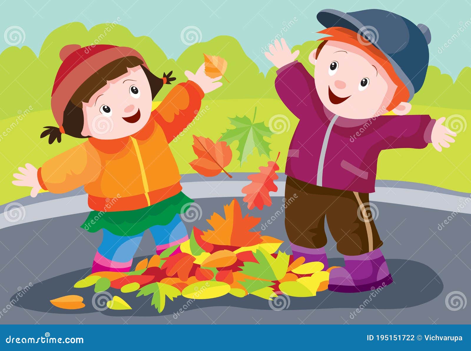 Niños Y Niñas Juegan En La Calle En Otoño Y Se Divierten Arrojando Follaje En El Vector De Ilustración De Dibujos Animados Al Aire Ilustración del Vector - Ilustración de juego, hoja: Niños Y Niñas Juegan En La Calle En Otoño Y Se Divierten Arrojando Follaje En El Vector De Ilustración De Dibujos Animados Al Aire Ilustración del Vector - Ilustración de juego, hoja: