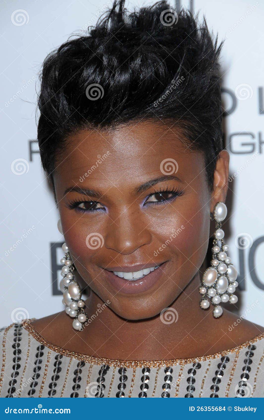 Nia Long editorial stock image. Image of hotel, black 26355684