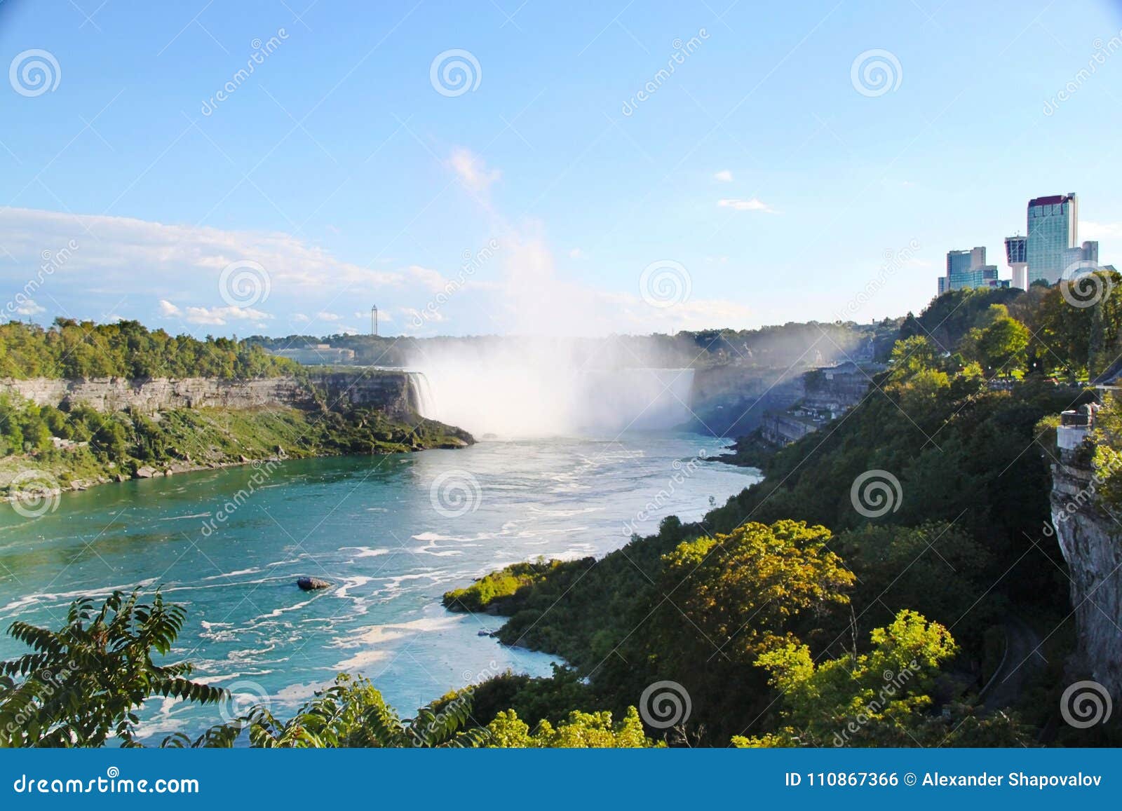 Niagara Fall Horseshoe. Ontario. Canada Stock Photo Image of