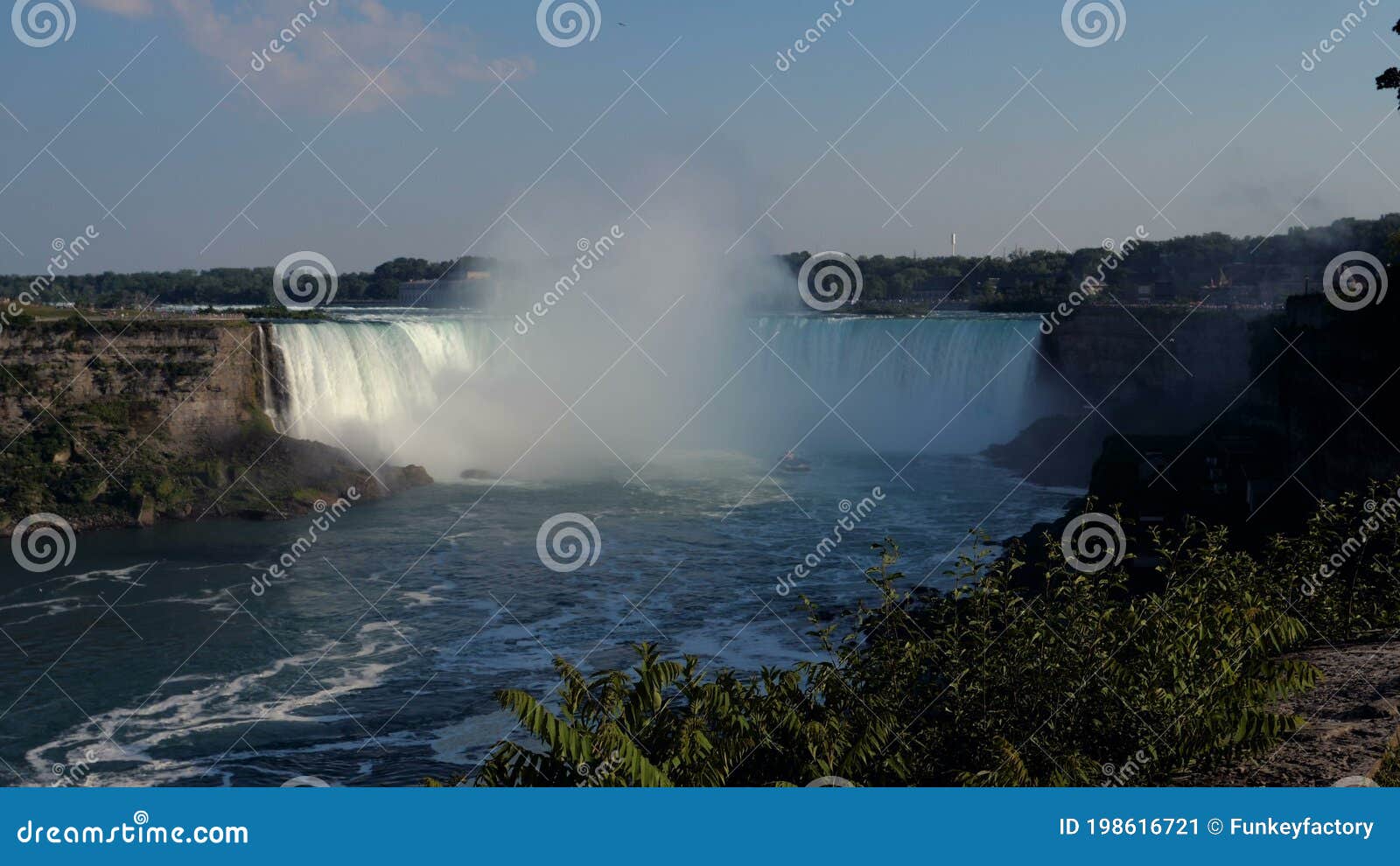 Niagara Falls, Canada. Tourism. Stock - Image beautiful, landscape: 198616721