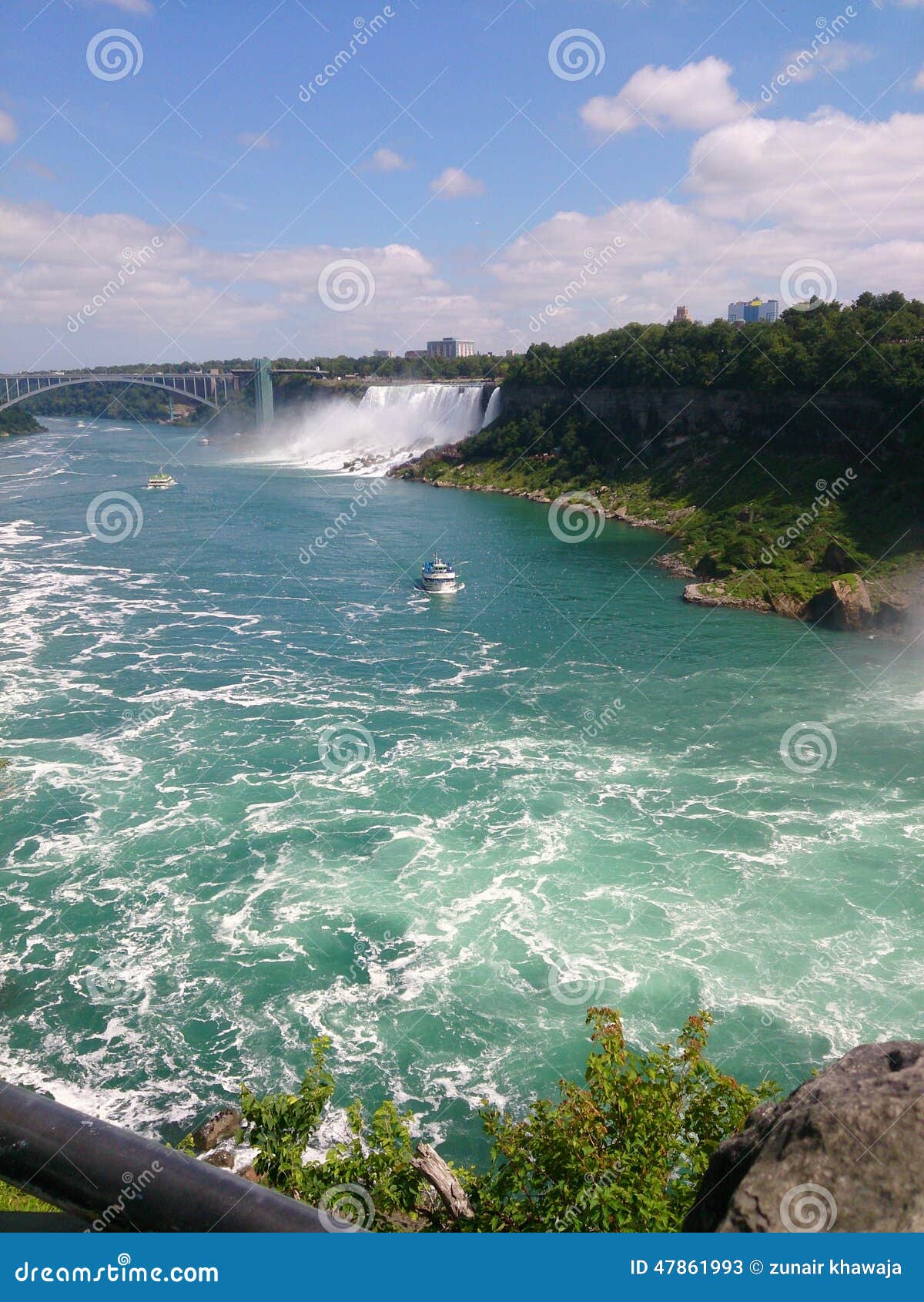 Niagara falls stock image. Image of water, scary, dangerous 47861993
