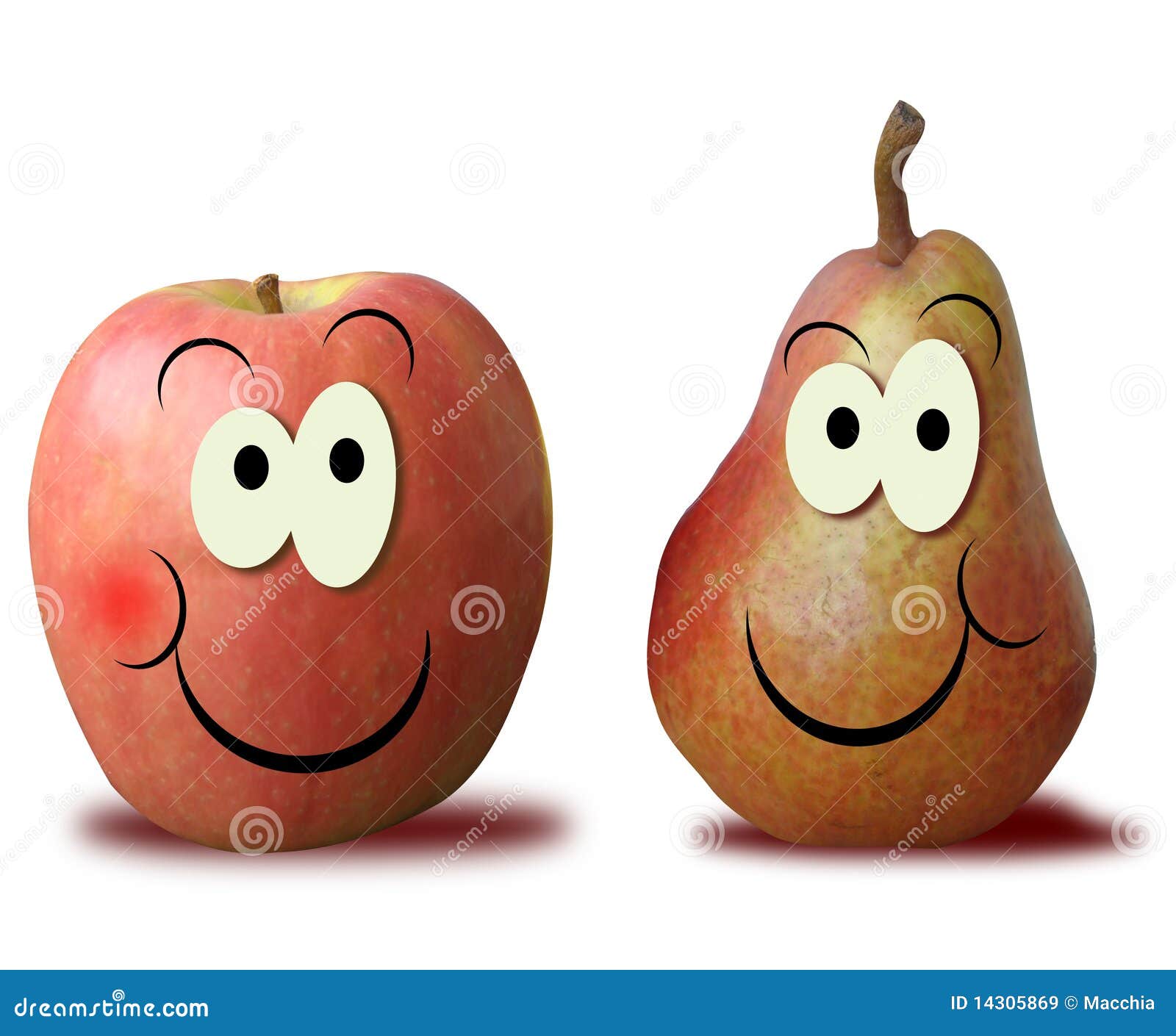 Cartoon Apple Pear Fruit Stock Photos Download 80 Royalty Free Photos