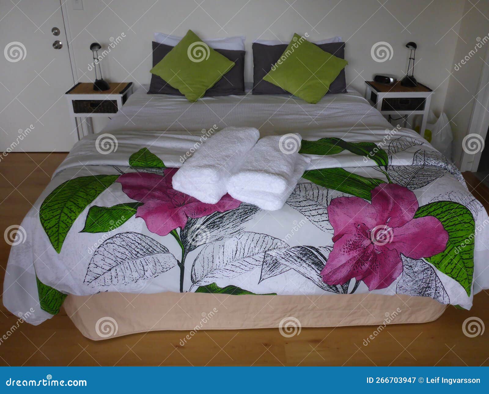 Nice Bed at a Hotel in New Zealand Editorial Photography Image of petal, pink 266703947