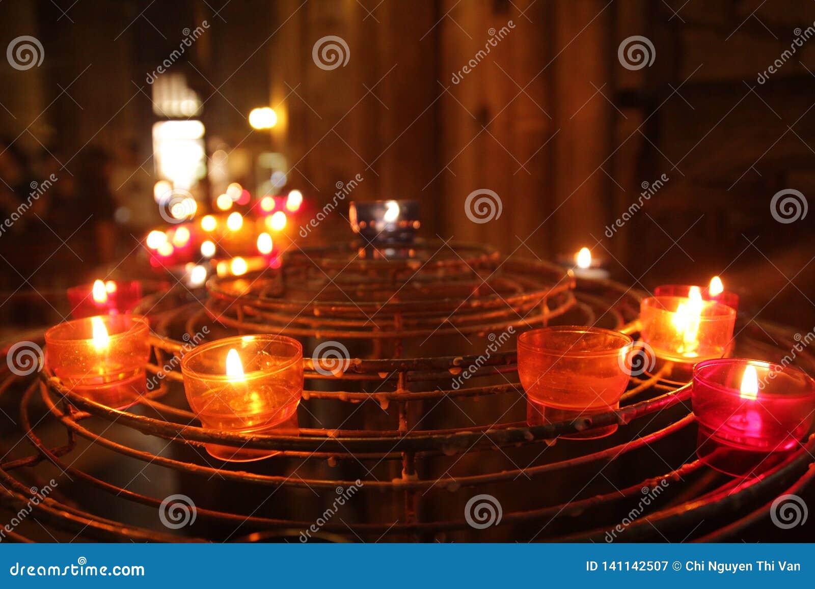 Nice candles in the night stock image. Image of candles 141142507