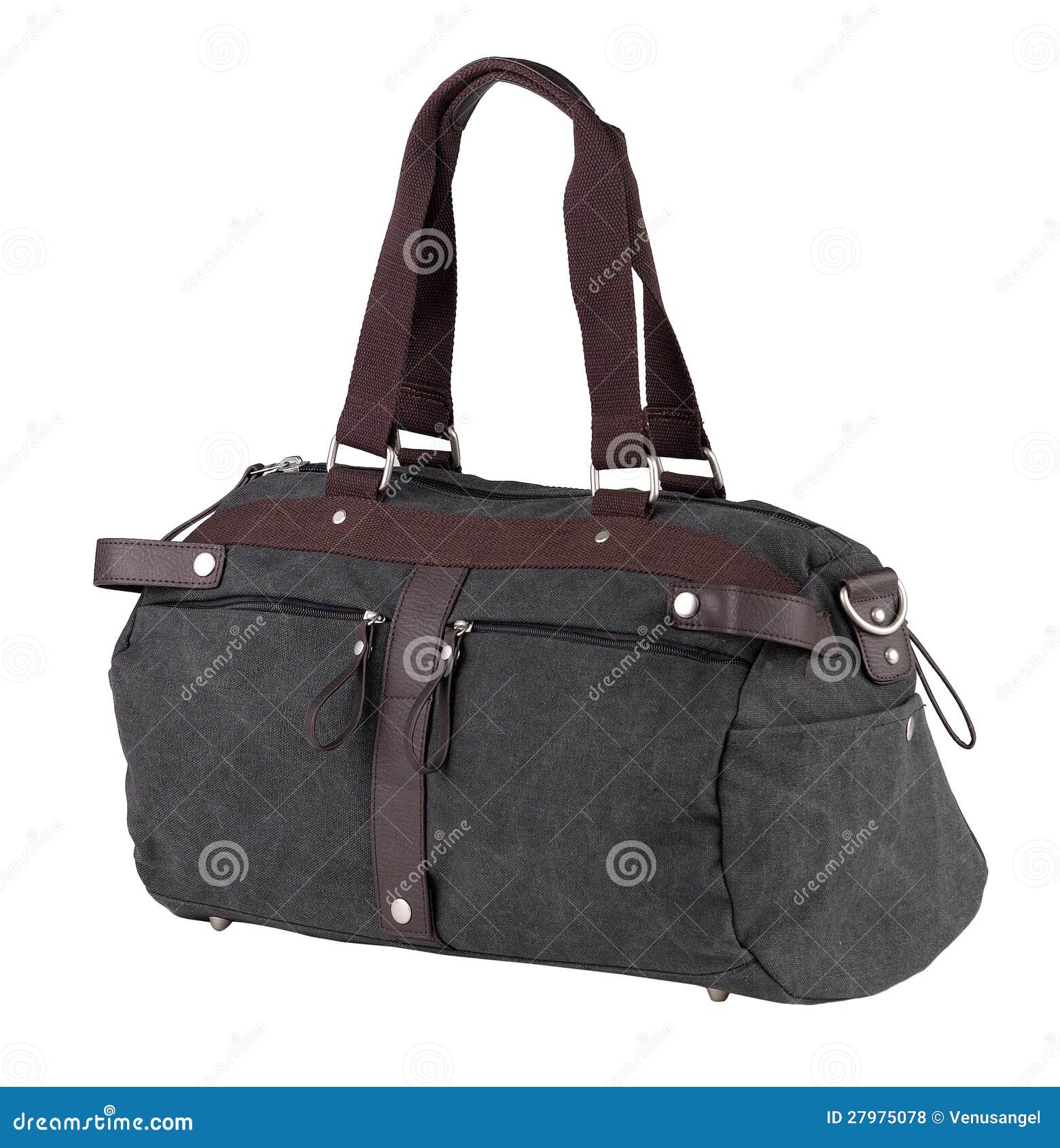 Nice canvas luggage stock photo. Image of business, suitcase 27975078