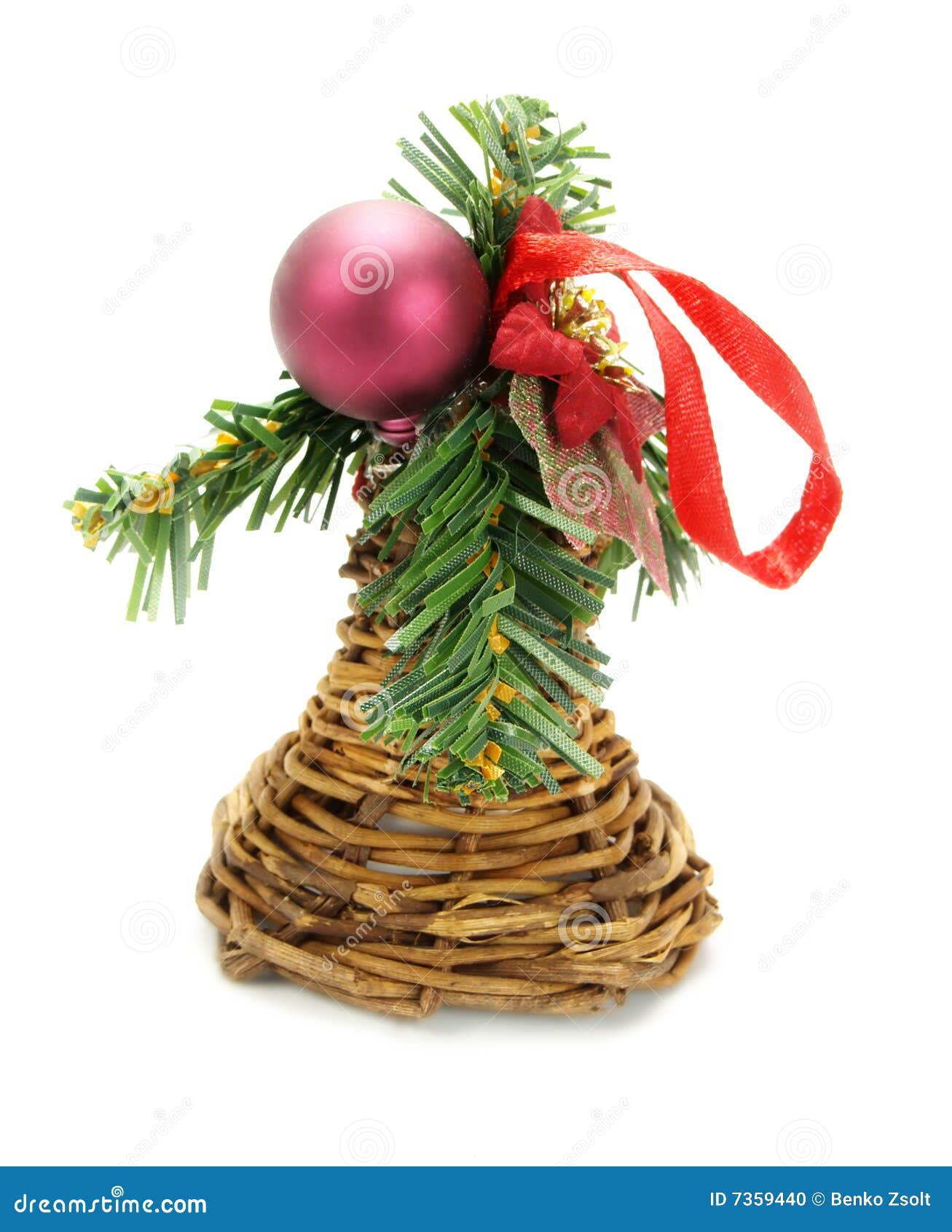 Nice Christmas Ornament Isolated on White Stock Photo Image of nice