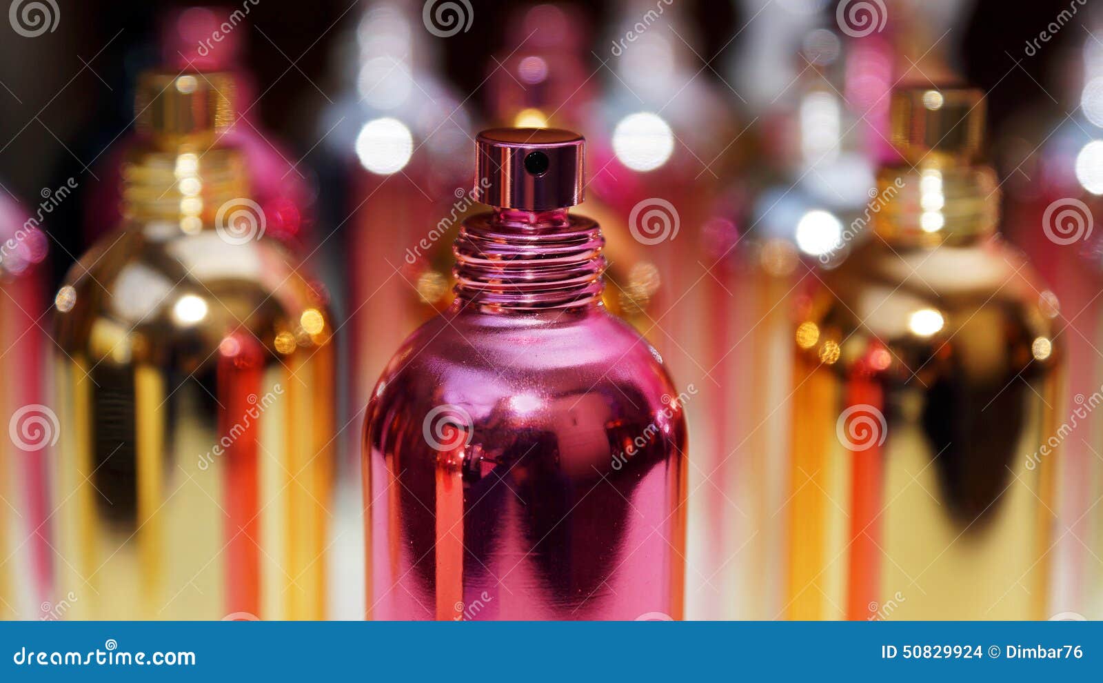 Nice Colorful Bottles of Perfume Stock Photo Image of bright, liquid