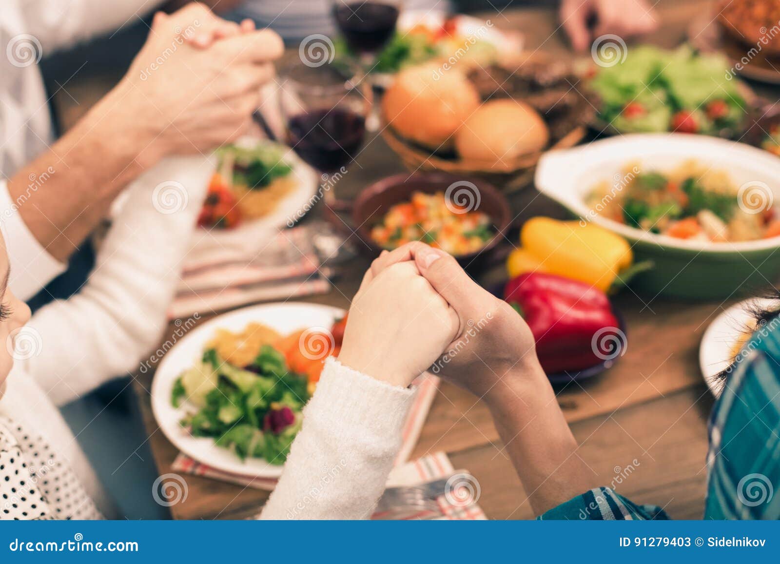 Nice Family Having Tasty Dinner Stock Image - Image of celebration