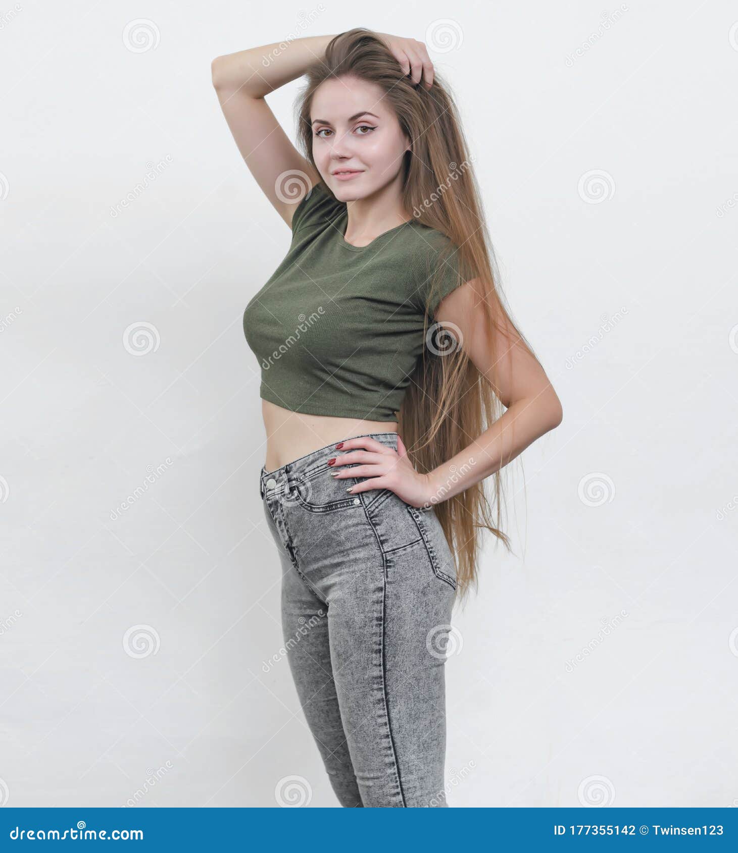 https://thumbs.dreamstime.com/z/nice-girl-beautiful-breasts-green-t-shirt-posing-ca-camera-portrait-pretty-young-177355142.jpg