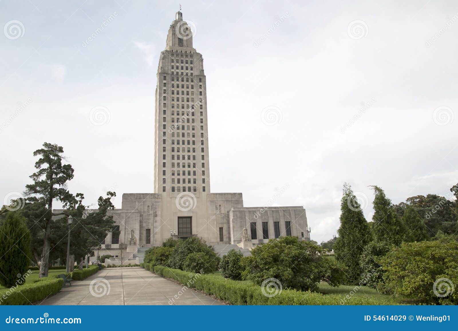 Nice Louisiana State Capitol Stock Image Image of baton, path 54614029