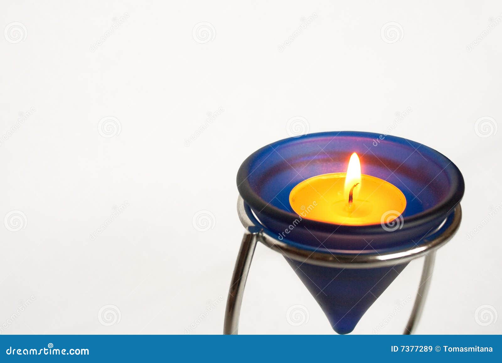 Nice Macro of Candle on White Background Stock Image Image of decoration, light 7377289