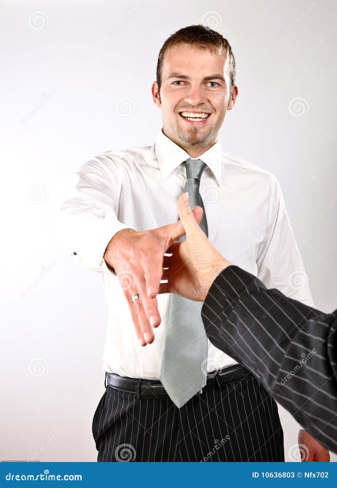 Nice Meeting You! stock image. Image of congratulations 10636803