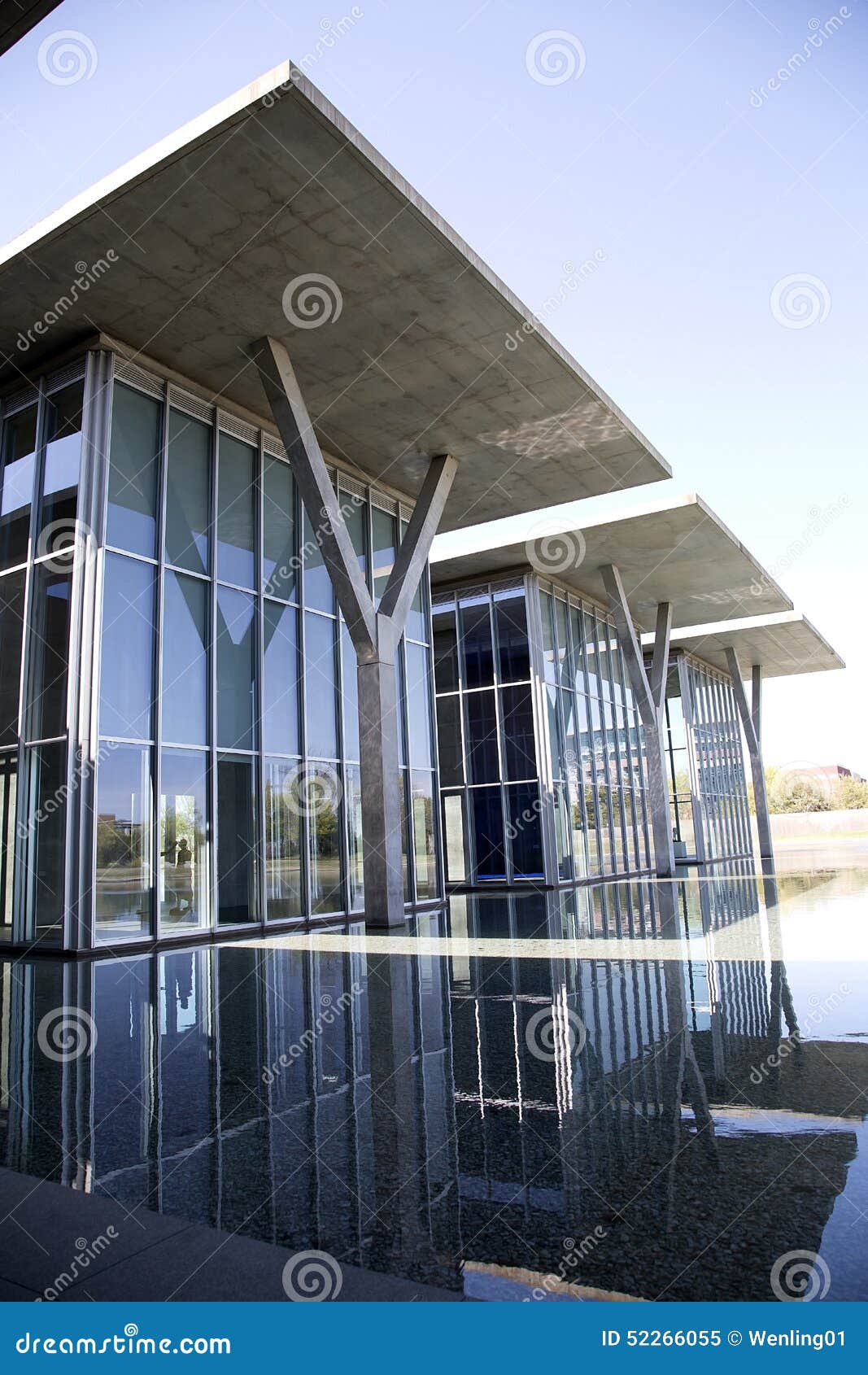 Nice Modern Art Museum of Fort Worth Editorial Image Image of