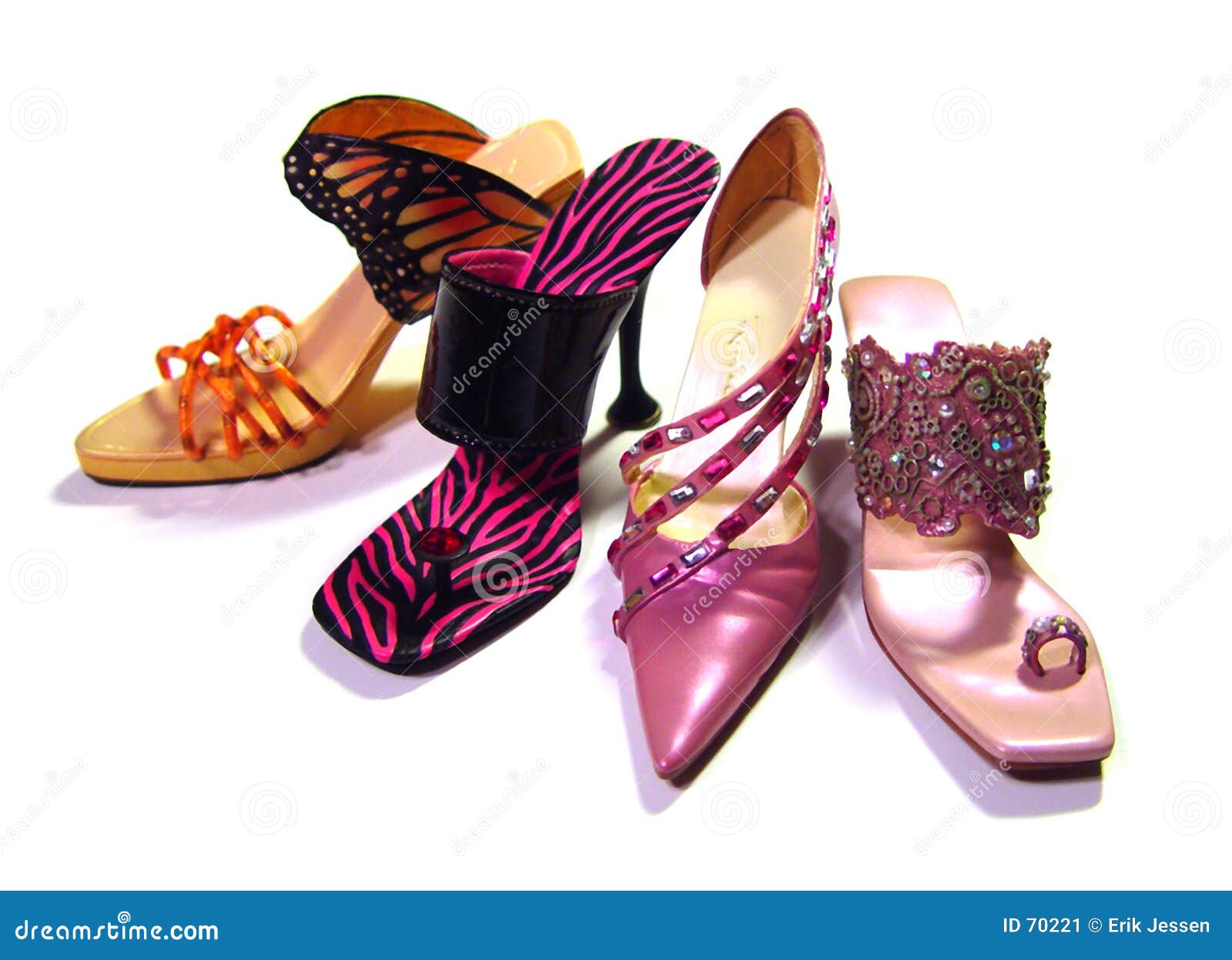 Nice Shoes stock image. Image of womens heeled fancy jewels 70221