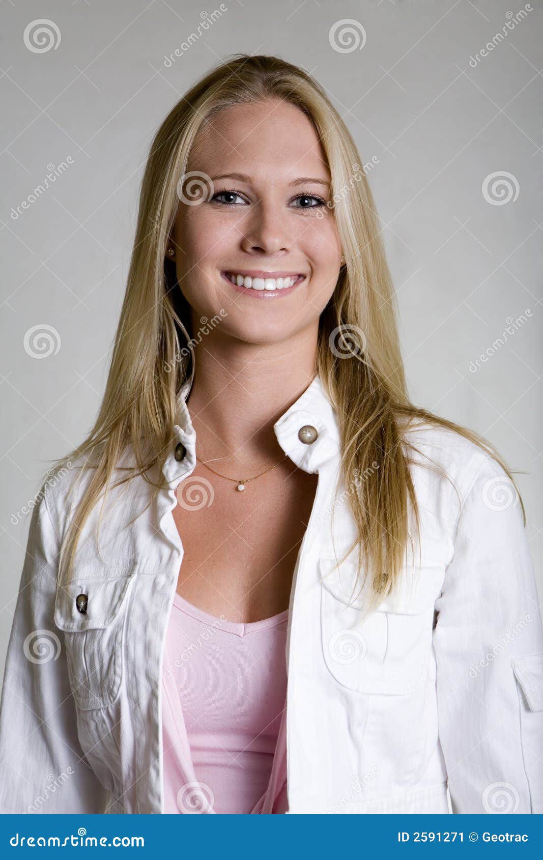 Nice Smile Stock Image Image Of Blond Portrait Style
