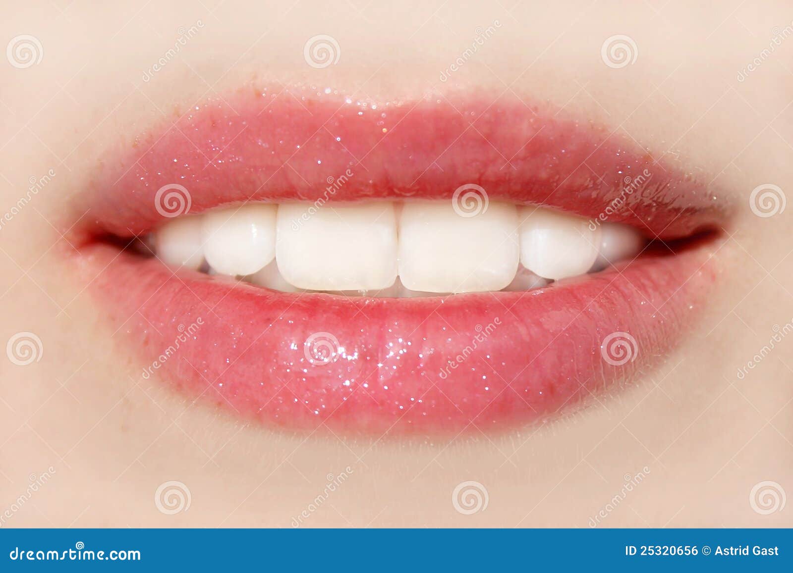 a nice women's mouth