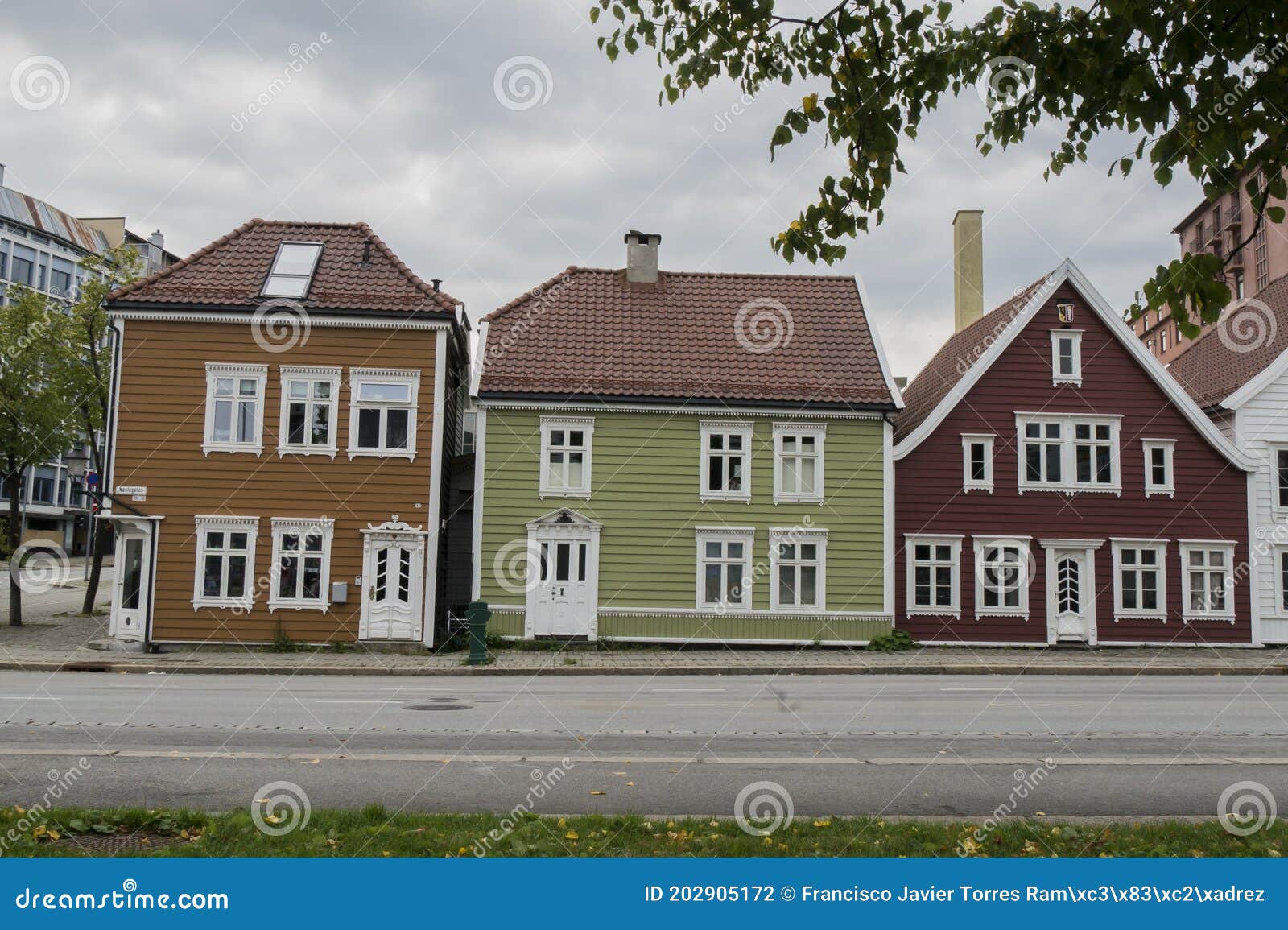 nice wooden houses in copenhagen, denmark
