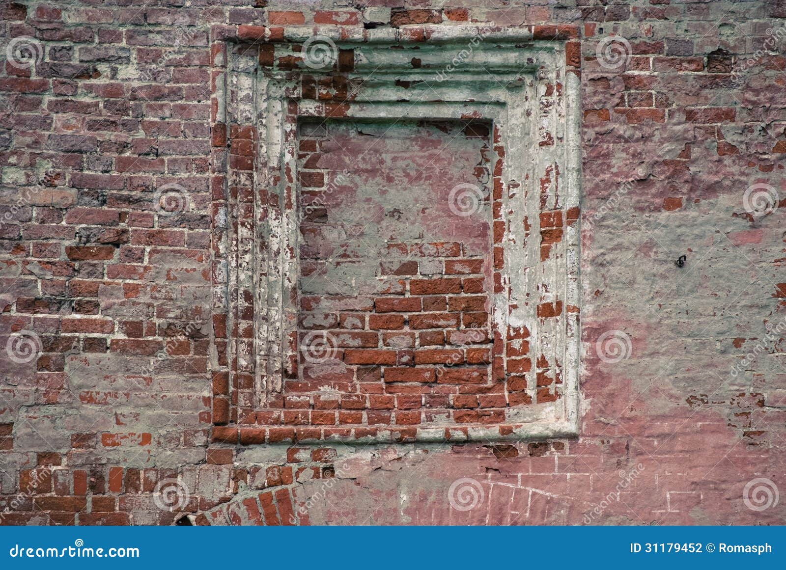 Niche In Old Brick Wall Stock Photography Image 31179452