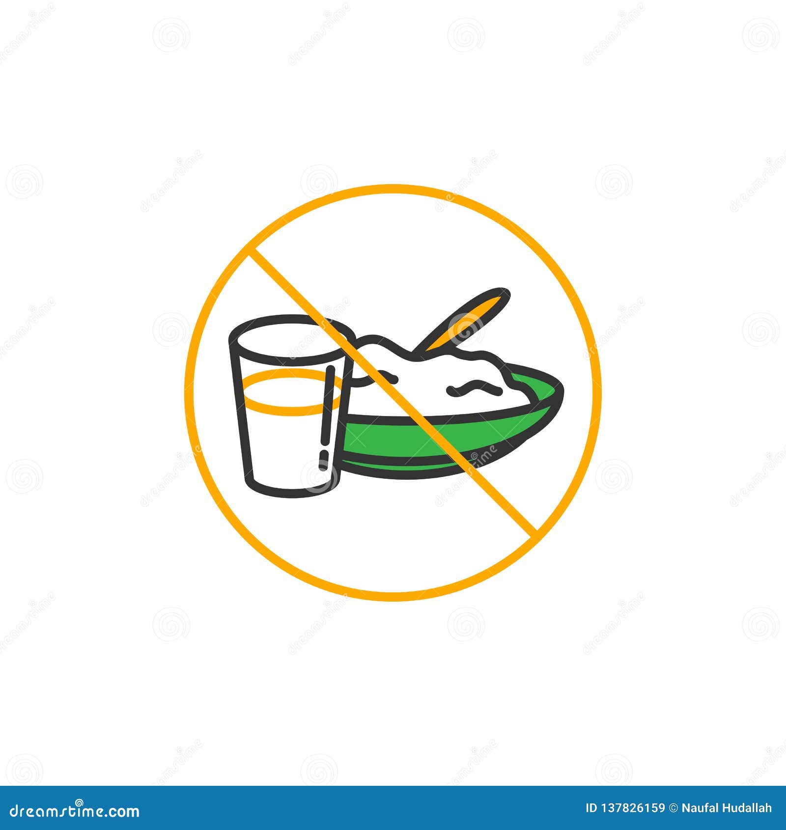 Nicht Essen Sie Und Trinken Sie Fur Fastendes Symbol Einfache Monoline Ikonenart Fur Moslems Ramadan Und Eid Al Fitr Feier Stock Abbildung Illustration Von Zeile Sauber 137826159