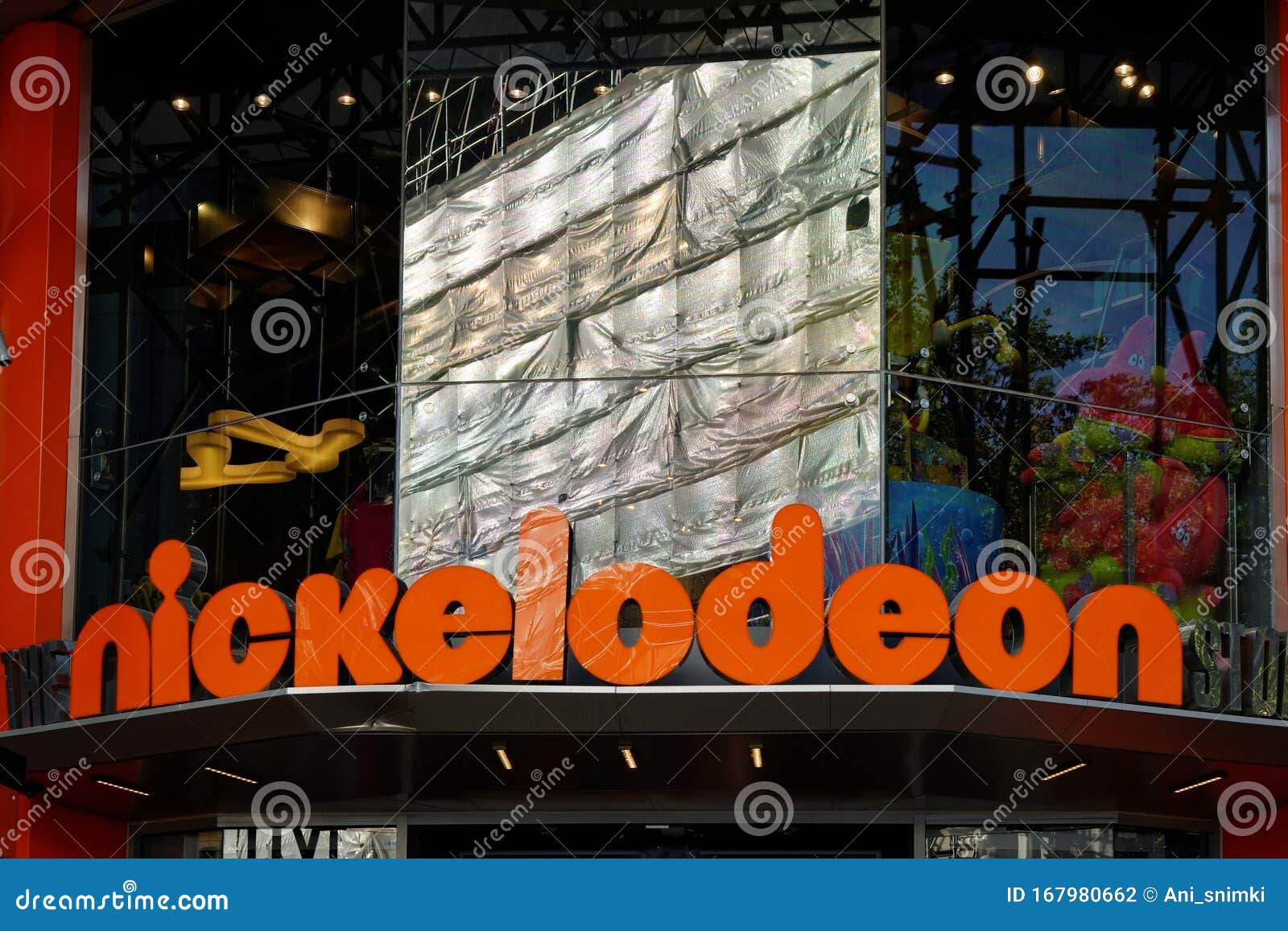 Nickelodeon Store, Engeland Redactionele Fotografie - Image of nickelodeon, vermaak: 167980662