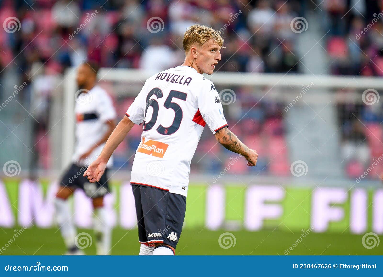 Italian Football Serie a Match - Bologna FC Vs Genoa CFC Editorial