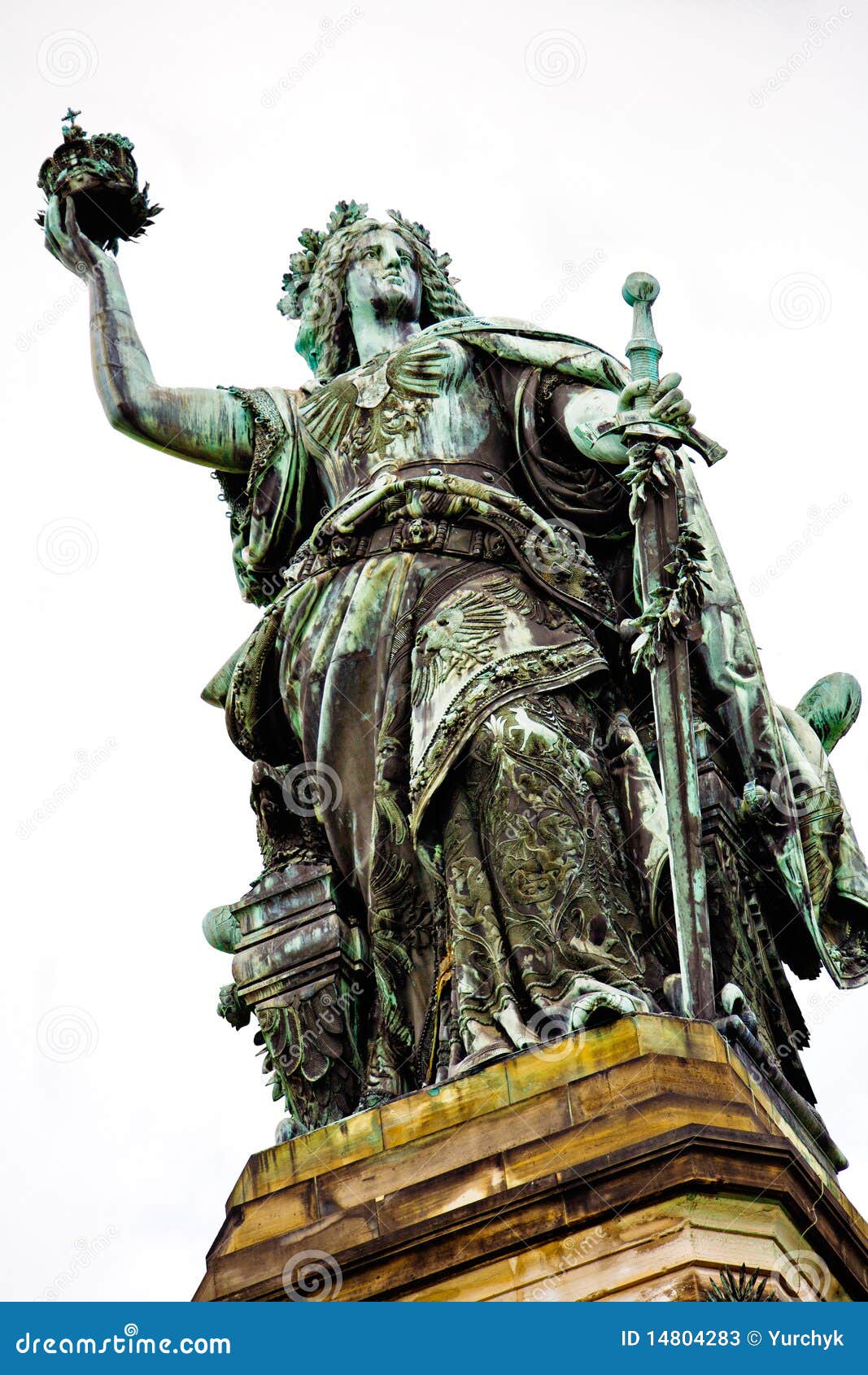 The Niederwald Monument Germania Stock Photos Image 14804283
