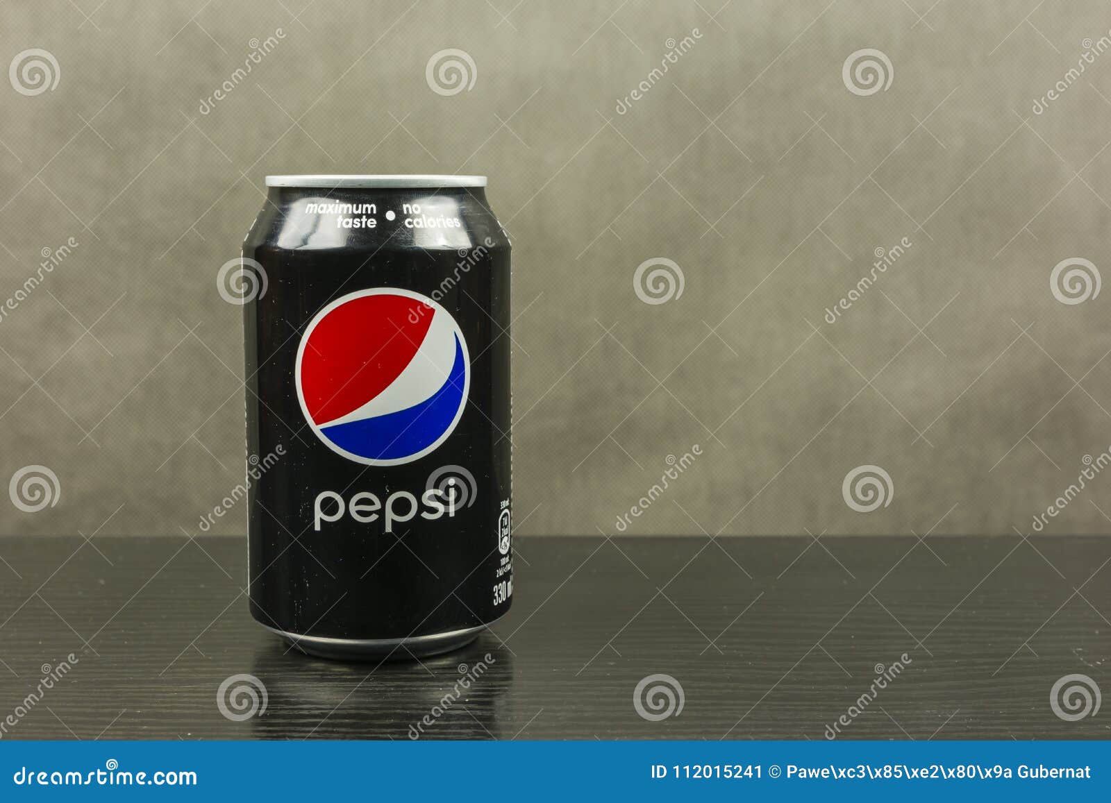 A Can of Pepsi Max Pepsi Black. Editorial Photo - Image of advertising ...
