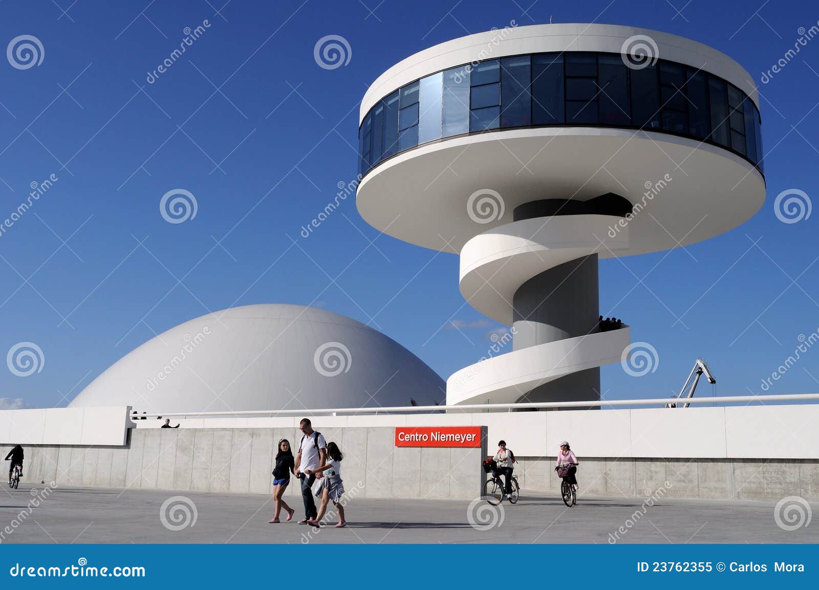 Niemeyer Center . Aviles editorial image. Image of europe - 23762355