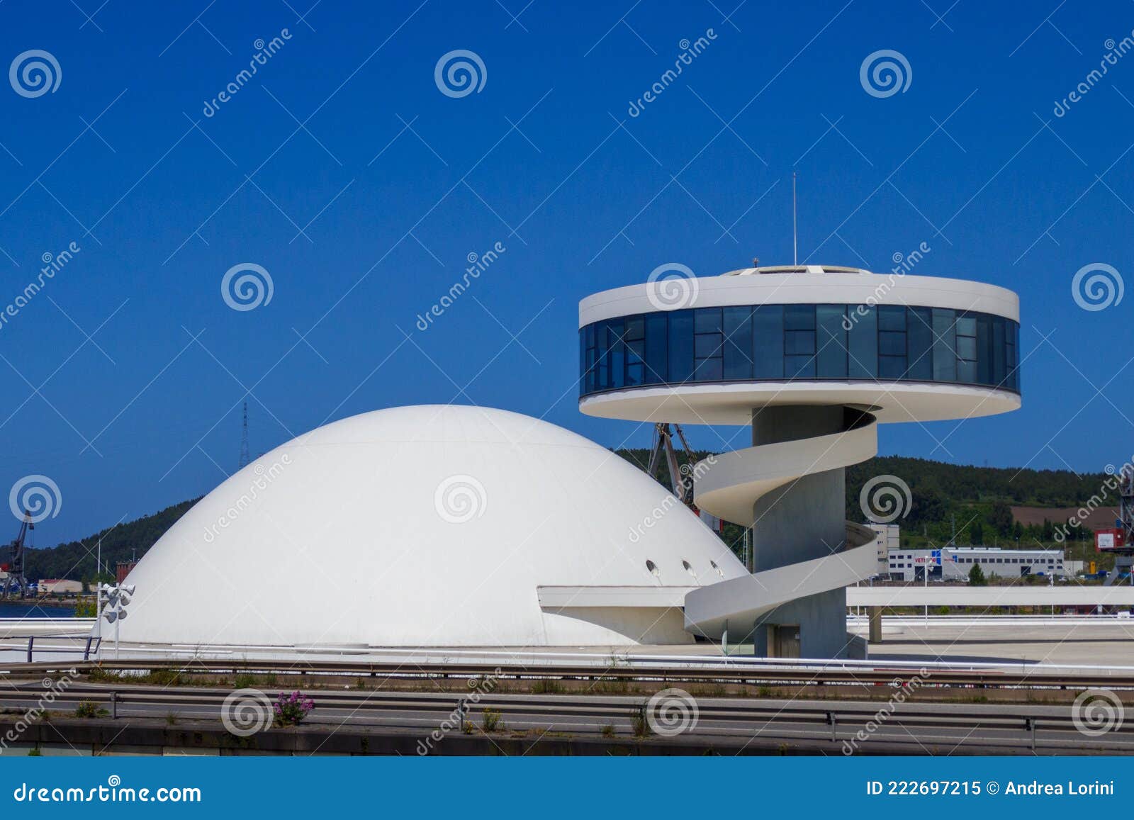 Niemeyer Centre by Oscar Niemeyer in Aviles, Asturias, Spain. Urban ...