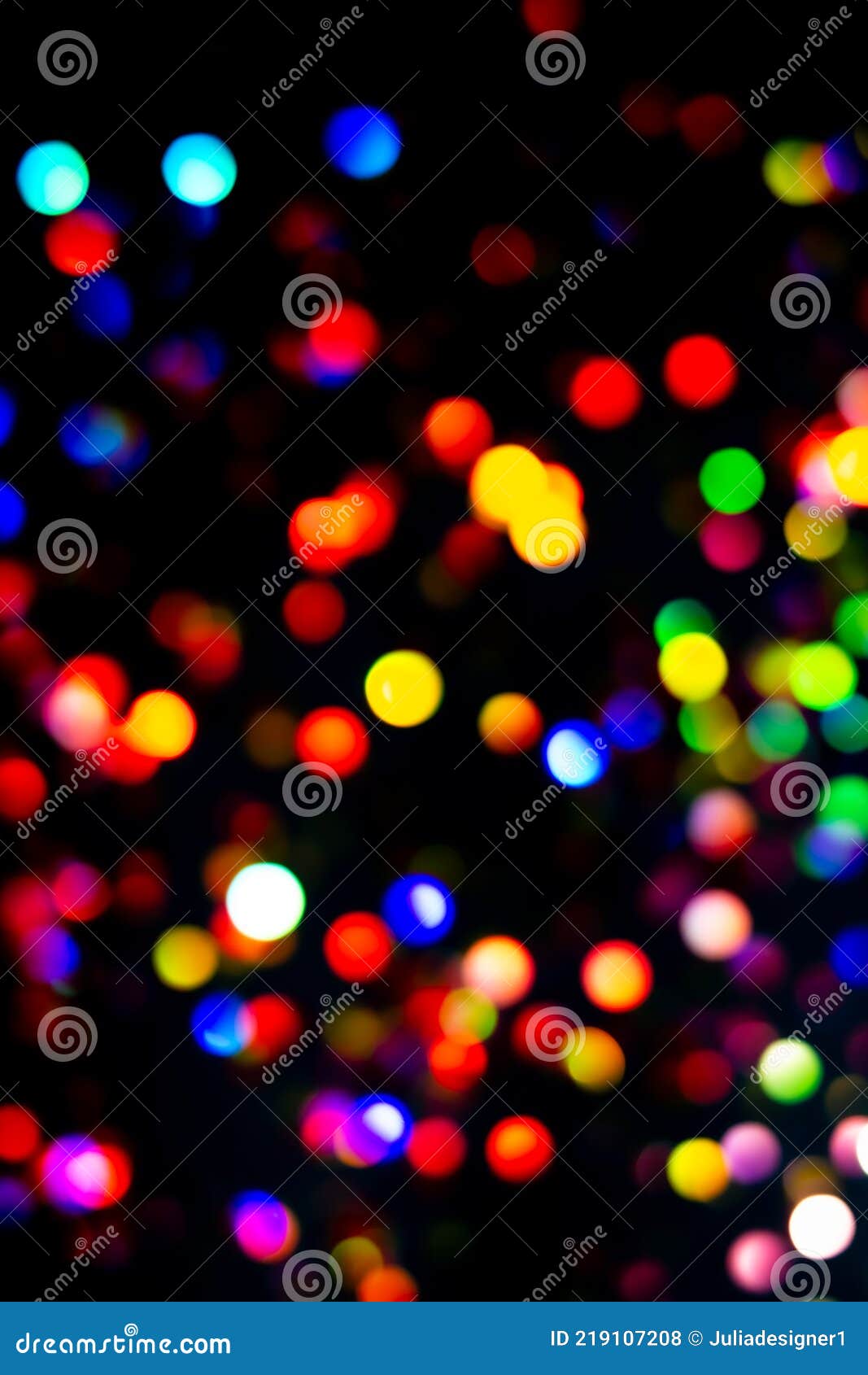 Night Colorful City Light Black Overlay Background. Glow Defocused,  Holographic Bokeh Ray Wallpaper Stock Photo - Image of season, circle:  219107208