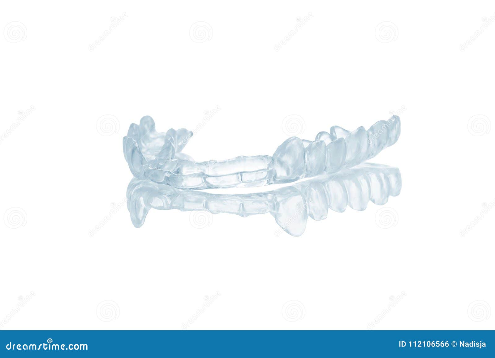 night dental mouth guard  on white