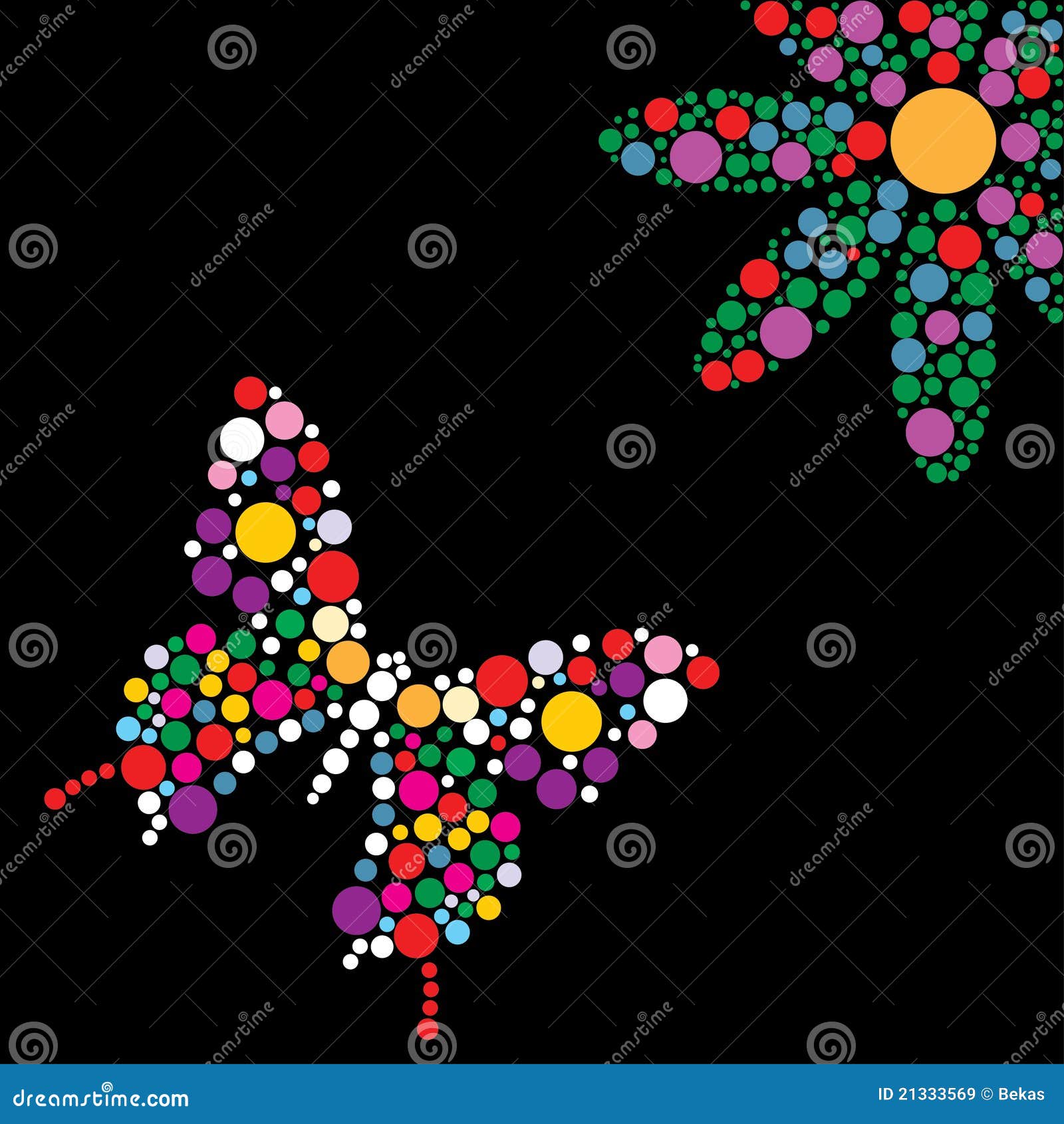 Night fly stock vector. Illustration of insect, single 21333569